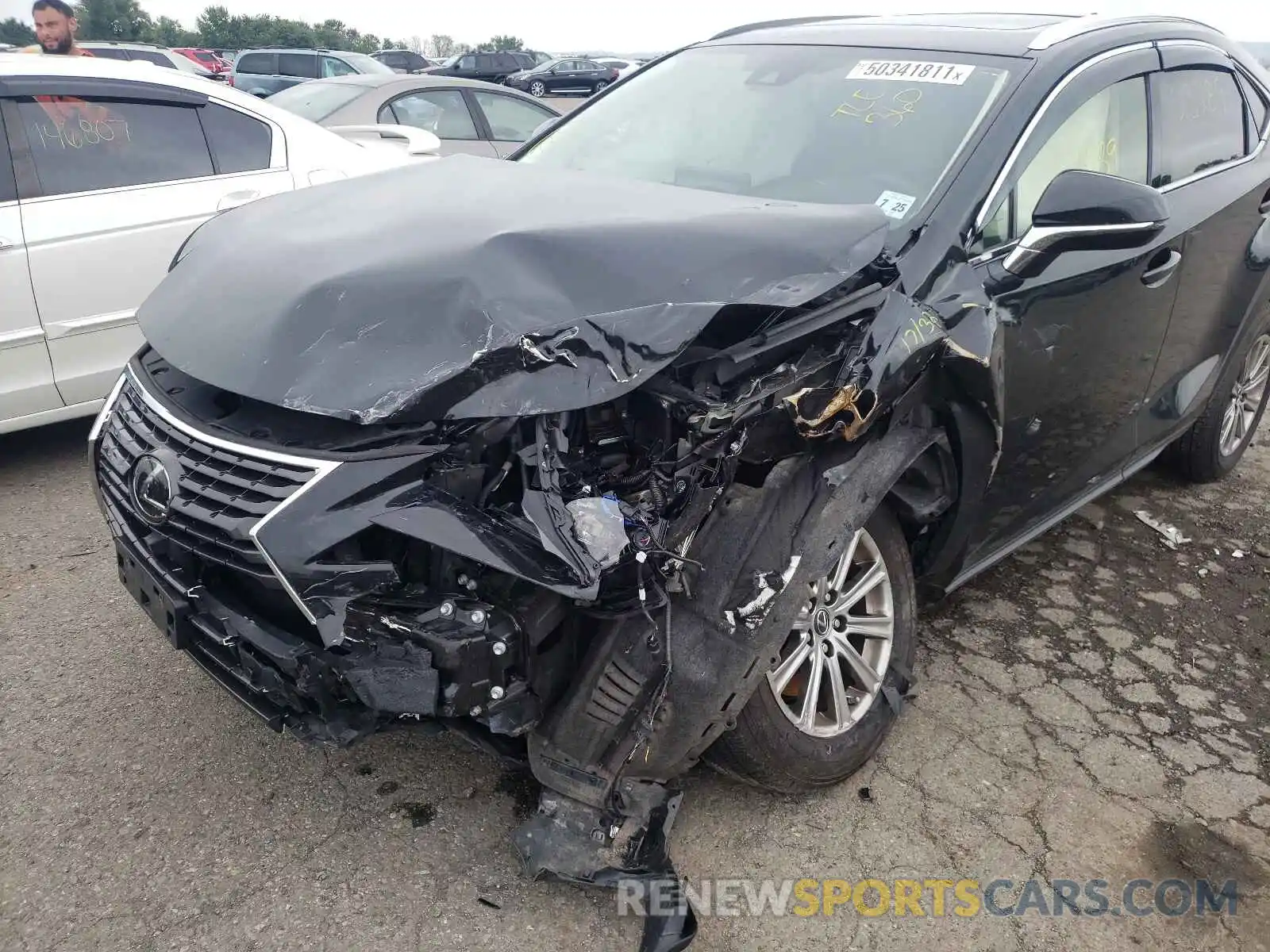 9 Photograph of a damaged car JTJDARDZ5L2235625 LEXUS NX 2020