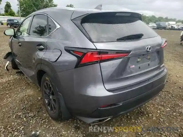 3 Photograph of a damaged car JTJDARDZ5L5002892 LEXUS NX 2020