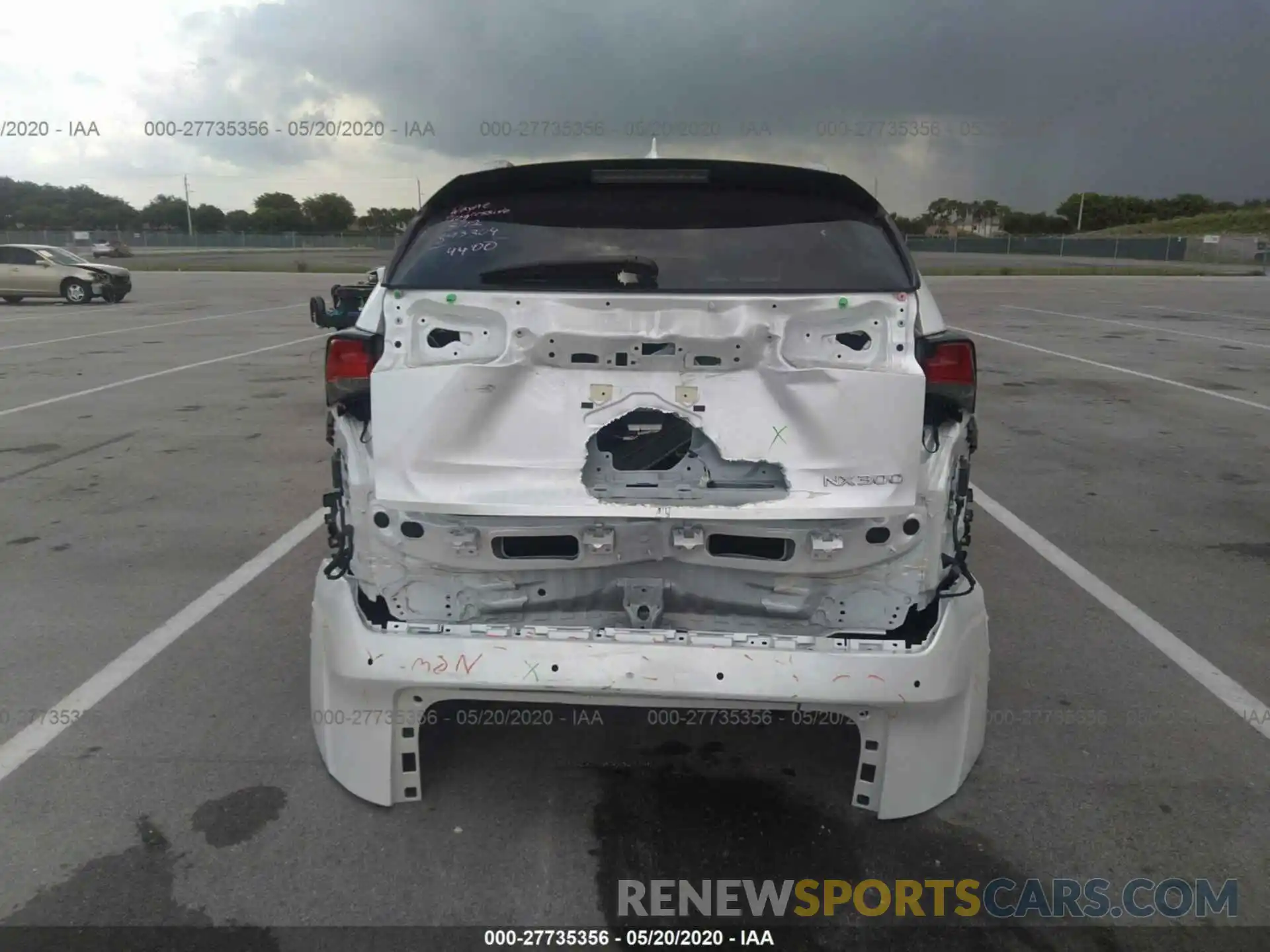 6 Photograph of a damaged car JTJDARDZ5L5005758 LEXUS NX 2020