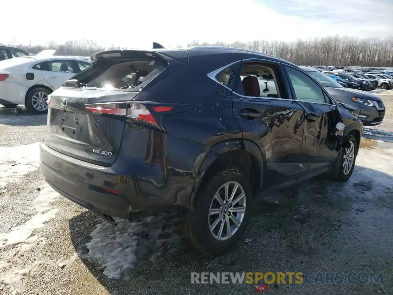 4 Фотография поврежденного автомобиля JTJDARDZ5L5012399 LEXUS NX 2020