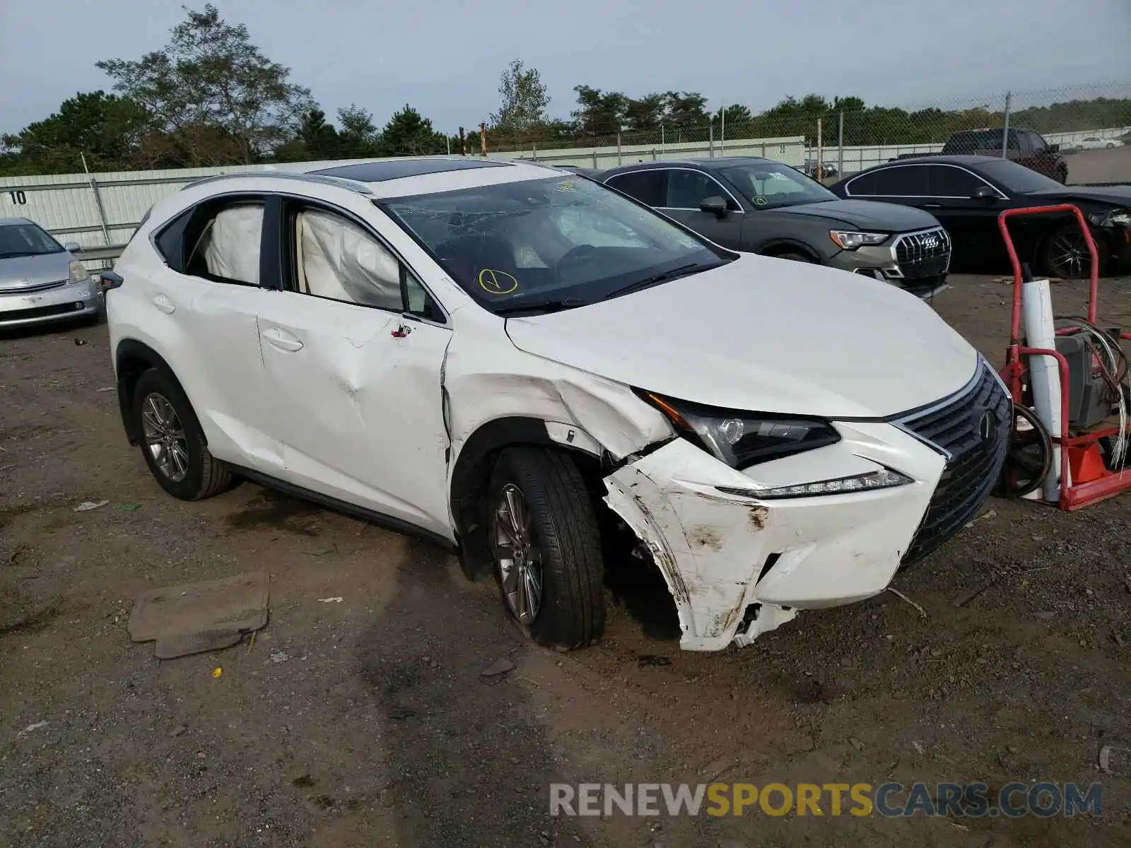 1 Photograph of a damaged car JTJDARDZ5L5015965 LEXUS NX 2020