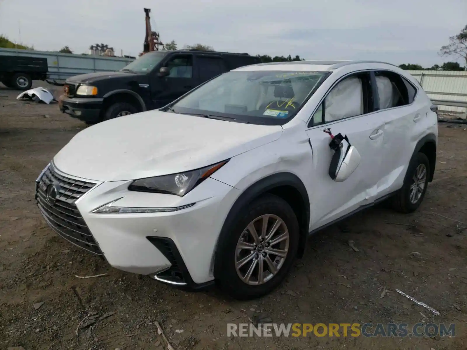 2 Фотография поврежденного автомобиля JTJDARDZ5L5015965 LEXUS NX 2020