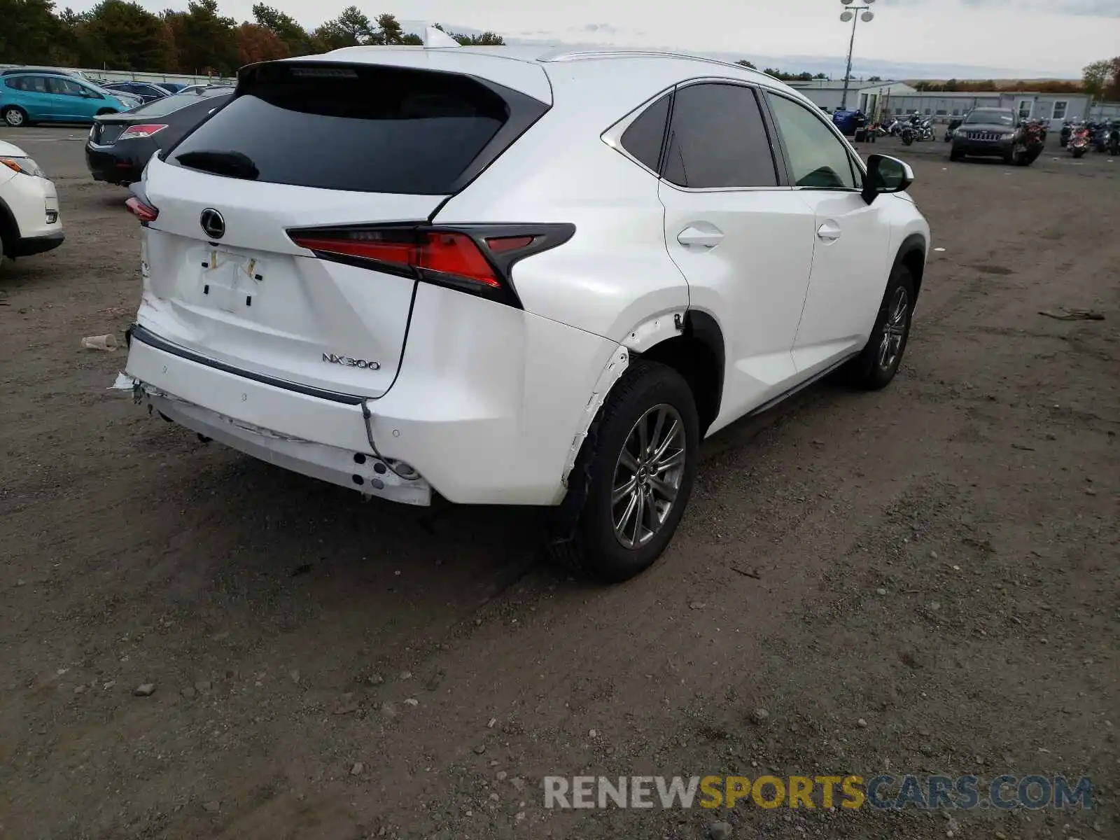 4 Фотография поврежденного автомобиля JTJDARDZ6L2218364 LEXUS NX 2020