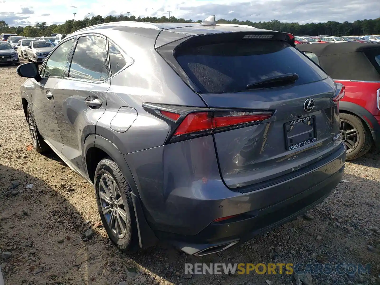 3 Photograph of a damaged car JTJDARDZ6L2220860 LEXUS NX 2020