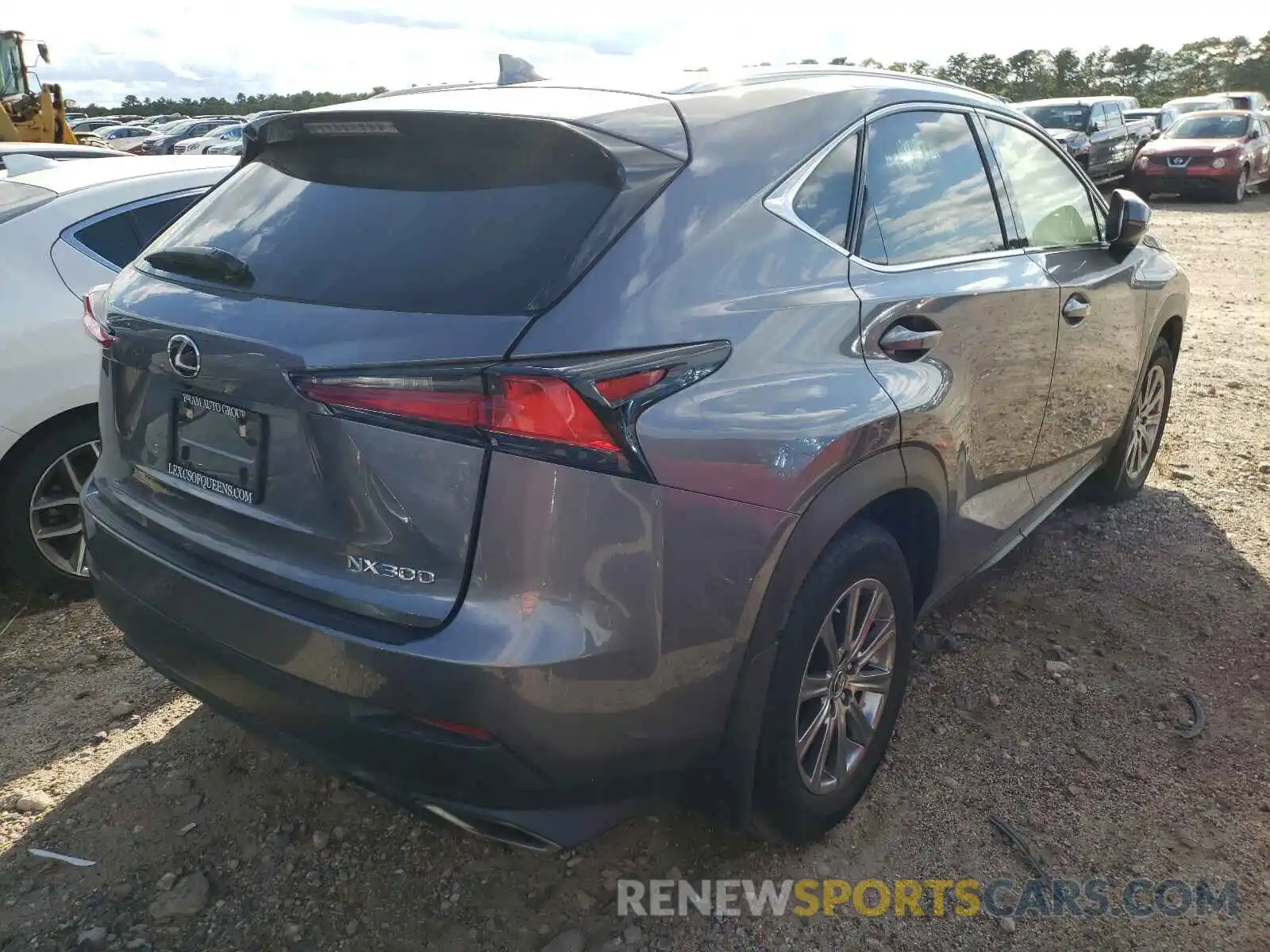 4 Photograph of a damaged car JTJDARDZ6L2220860 LEXUS NX 2020