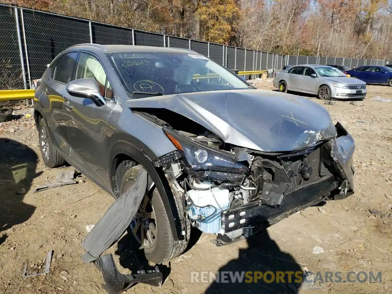 1 Photograph of a damaged car JTJDARDZ6L2230997 LEXUS NX 2020