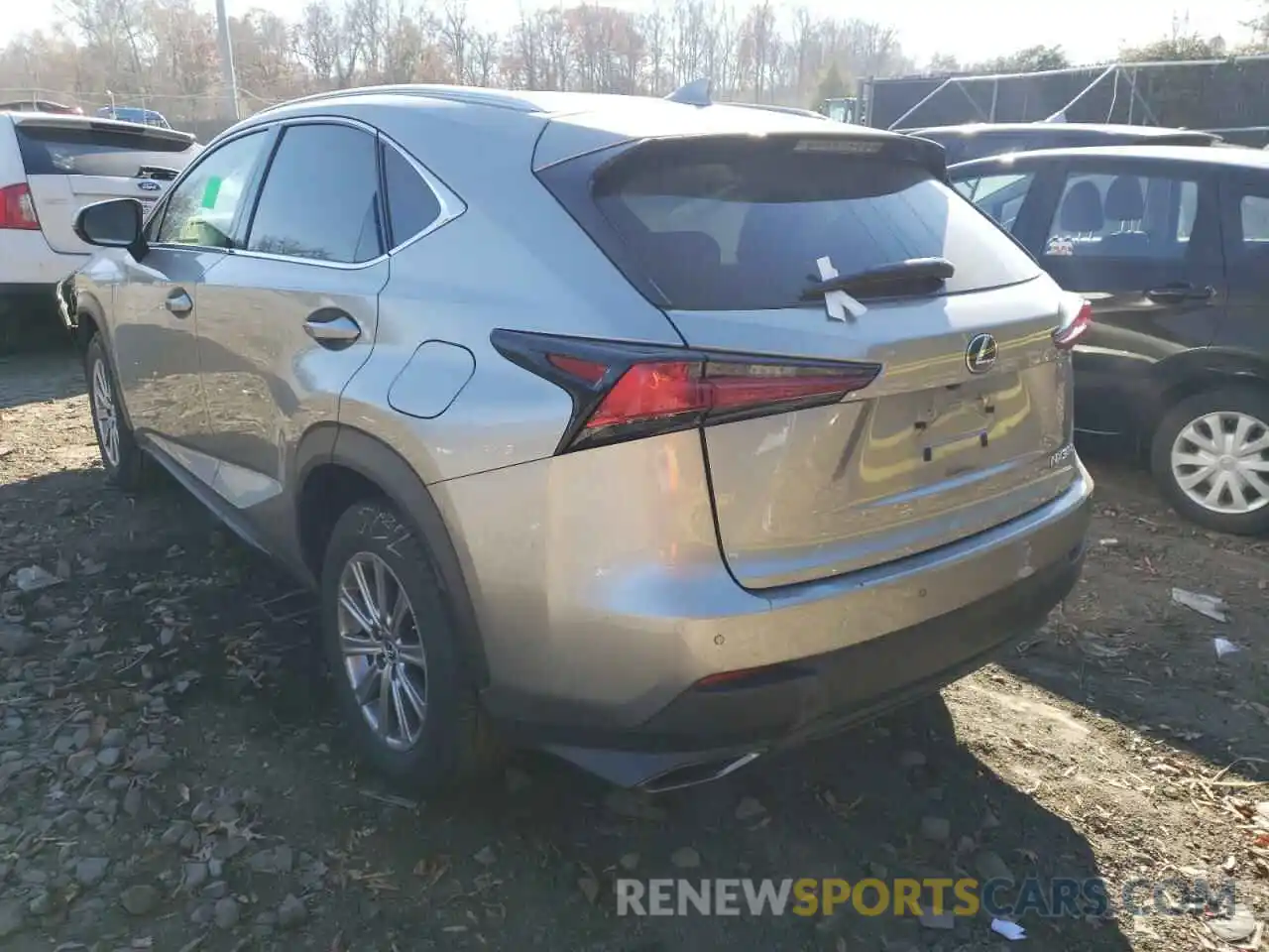 3 Photograph of a damaged car JTJDARDZ6L2230997 LEXUS NX 2020