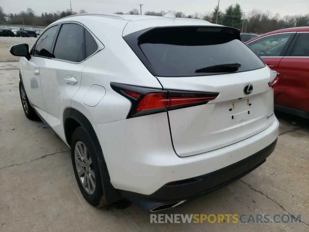 3 Photograph of a damaged car JTJDARDZ6L2235388 LEXUS NX 2020