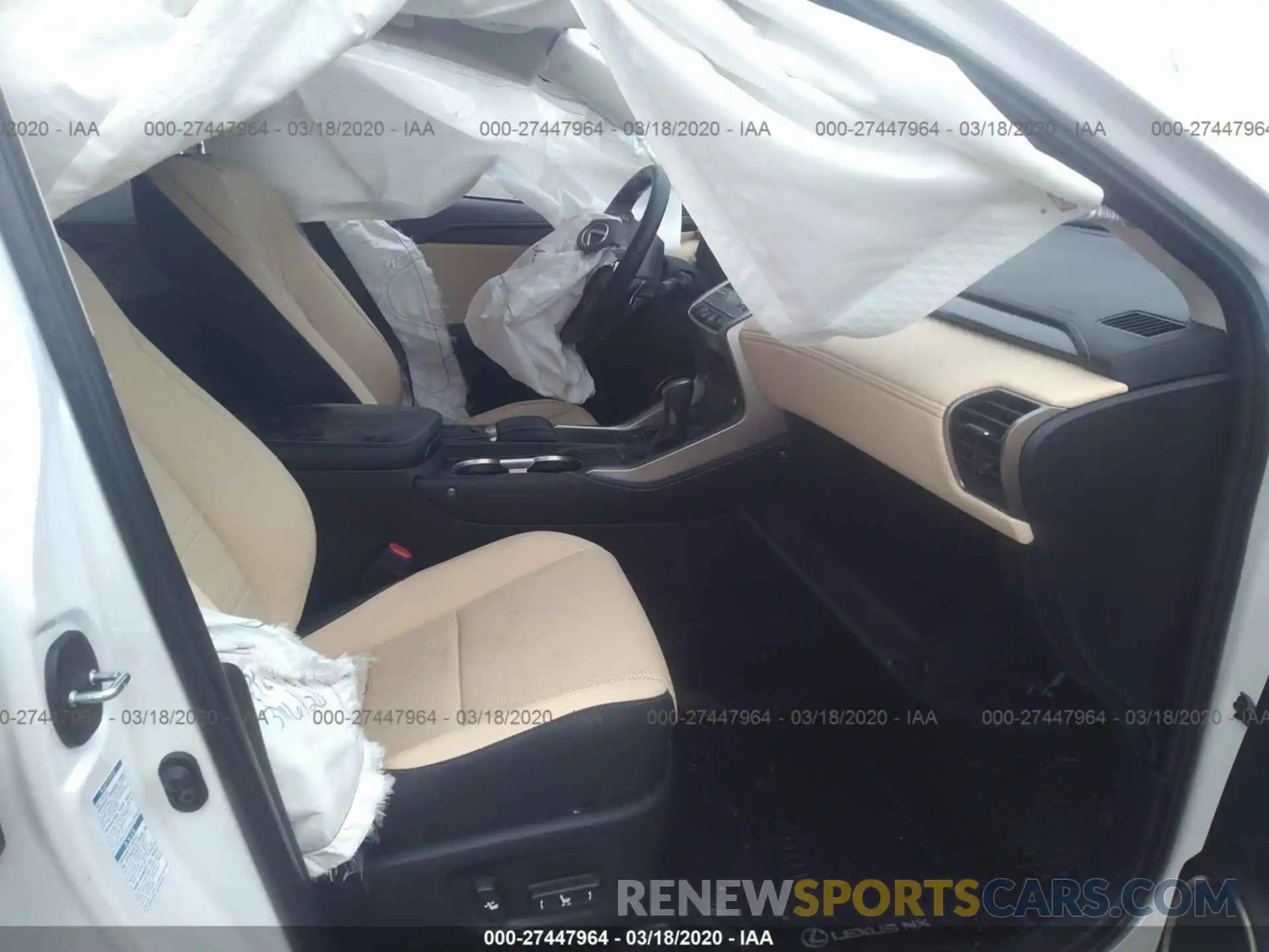 5 Photograph of a damaged car JTJDARDZ6L5004358 LEXUS NX 2020