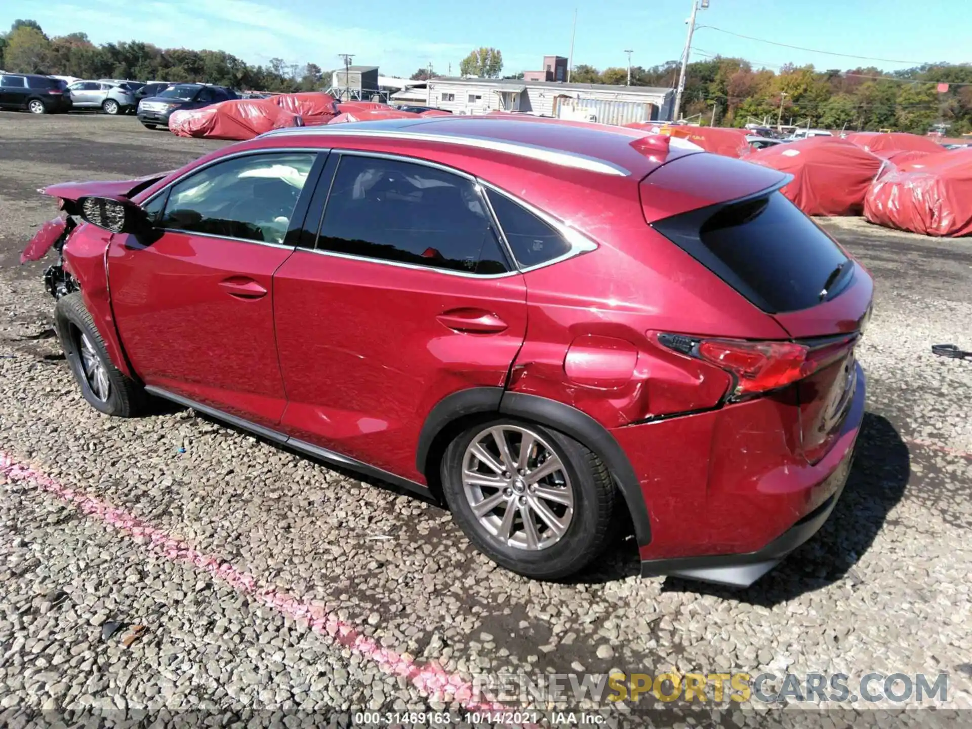 3 Photograph of a damaged car JTJDARDZ6L5009981 LEXUS NX 2020