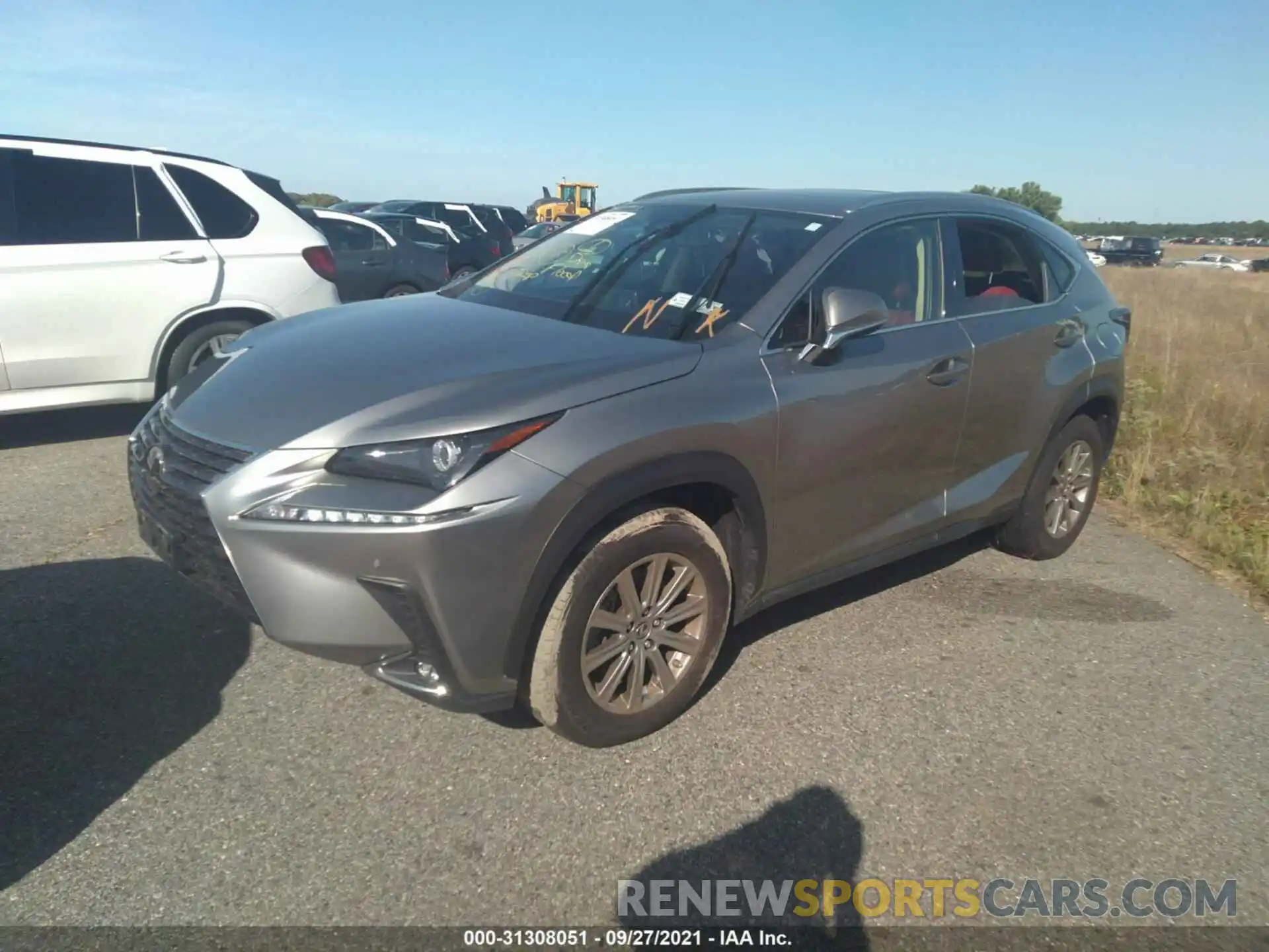 2 Photograph of a damaged car JTJDARDZ6L5009995 LEXUS NX 2020