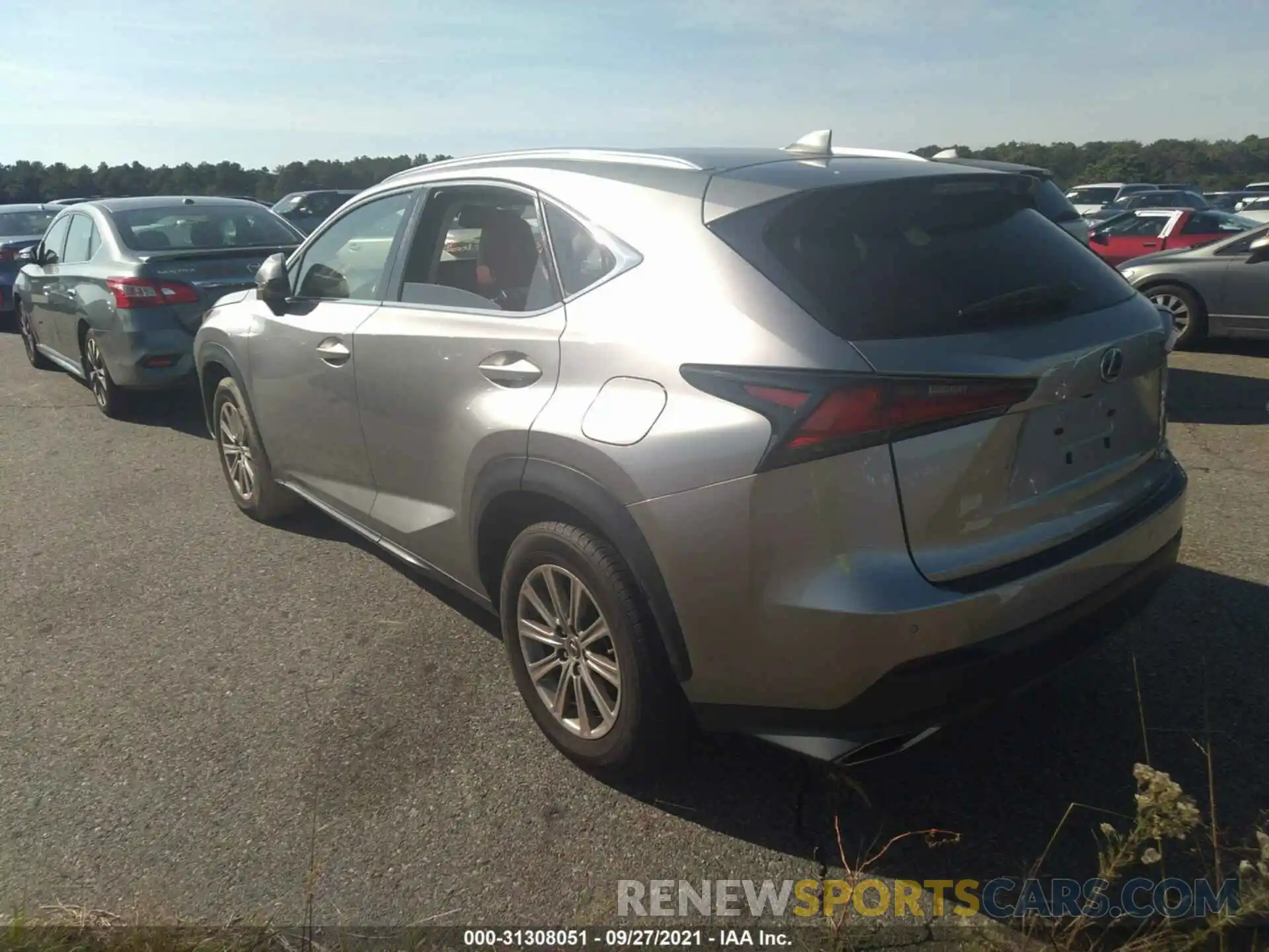 3 Photograph of a damaged car JTJDARDZ6L5009995 LEXUS NX 2020