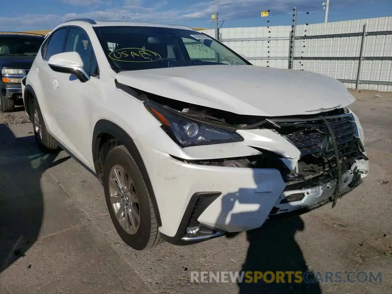 1 Photograph of a damaged car JTJDARDZ6L5010080 LEXUS NX 2020