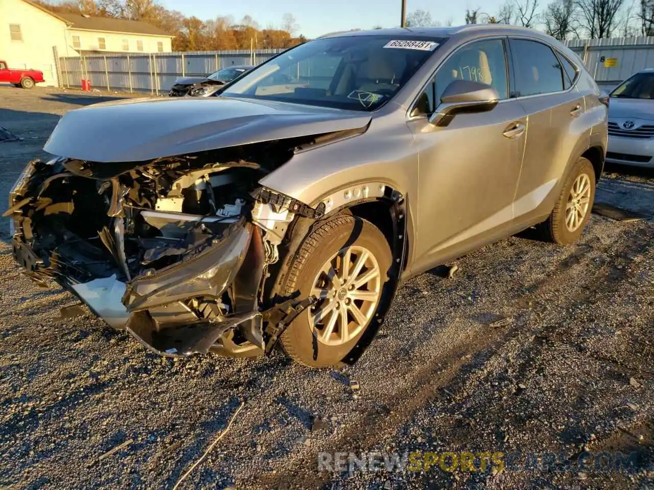 2 Photograph of a damaged car JTJDARDZ6L5010421 LEXUS NX 2020