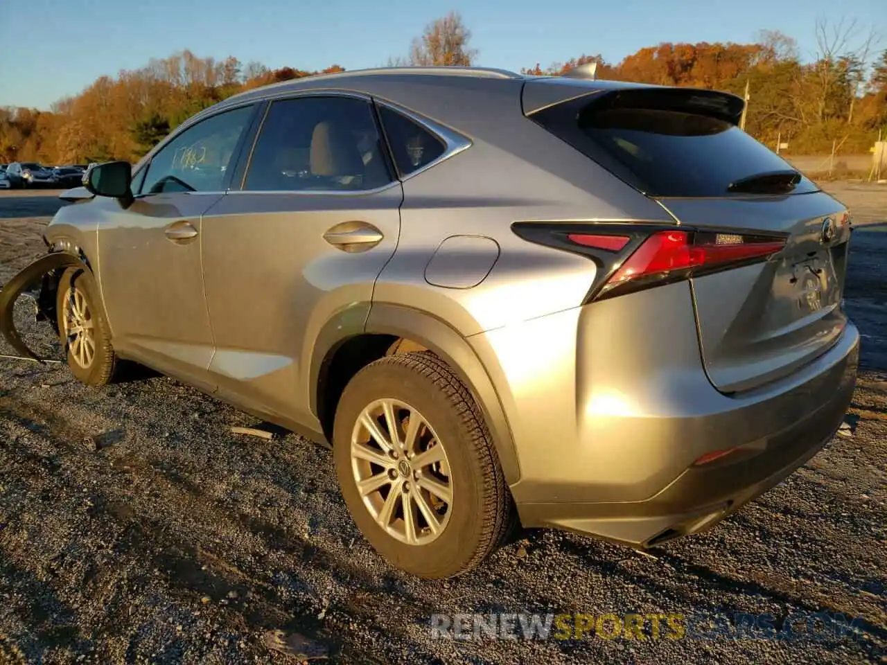 3 Фотография поврежденного автомобиля JTJDARDZ6L5010421 LEXUS NX 2020