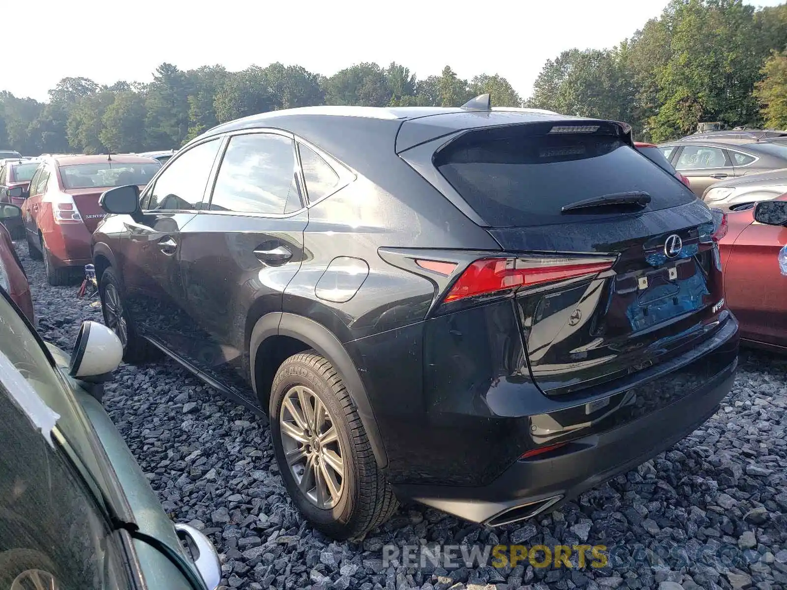 3 Фотография поврежденного автомобиля JTJDARDZ6L5013545 LEXUS NX 2020