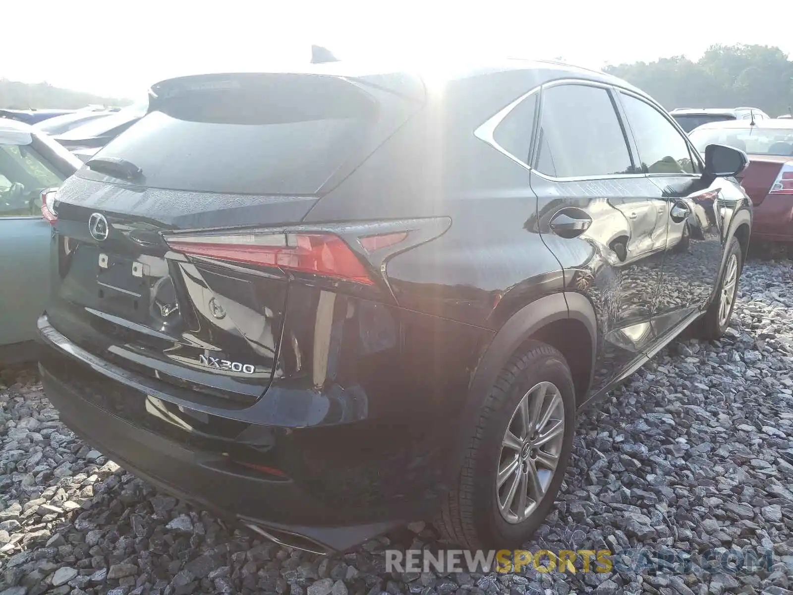 4 Фотография поврежденного автомобиля JTJDARDZ6L5013545 LEXUS NX 2020