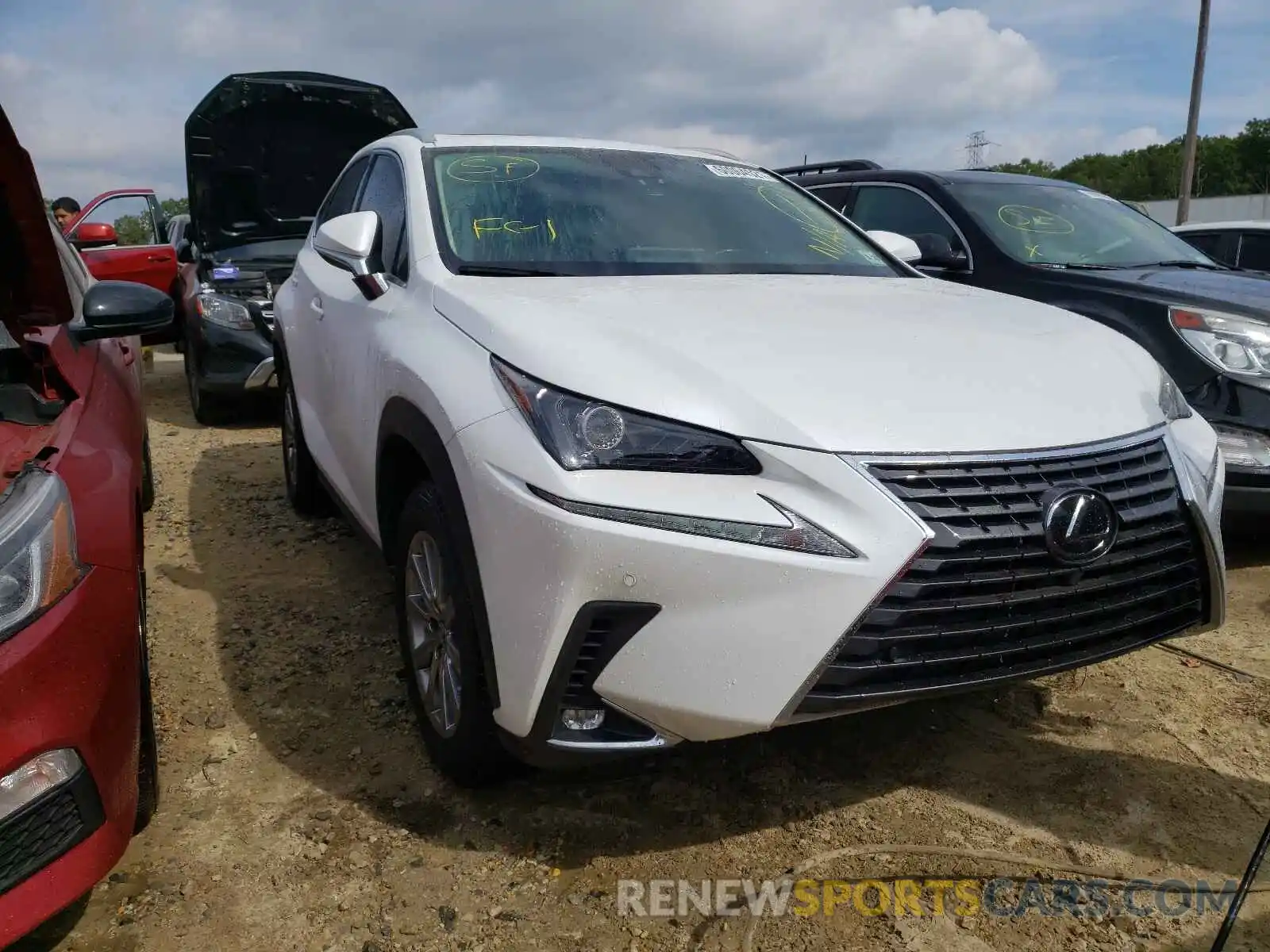 1 Photograph of a damaged car JTJDARDZ6L5017613 LEXUS NX 2020