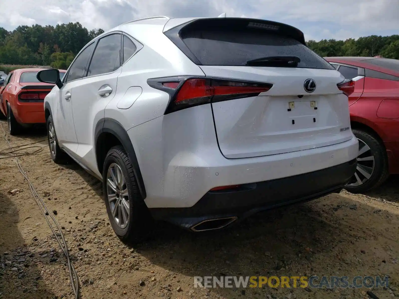 3 Фотография поврежденного автомобиля JTJDARDZ6L5017613 LEXUS NX 2020