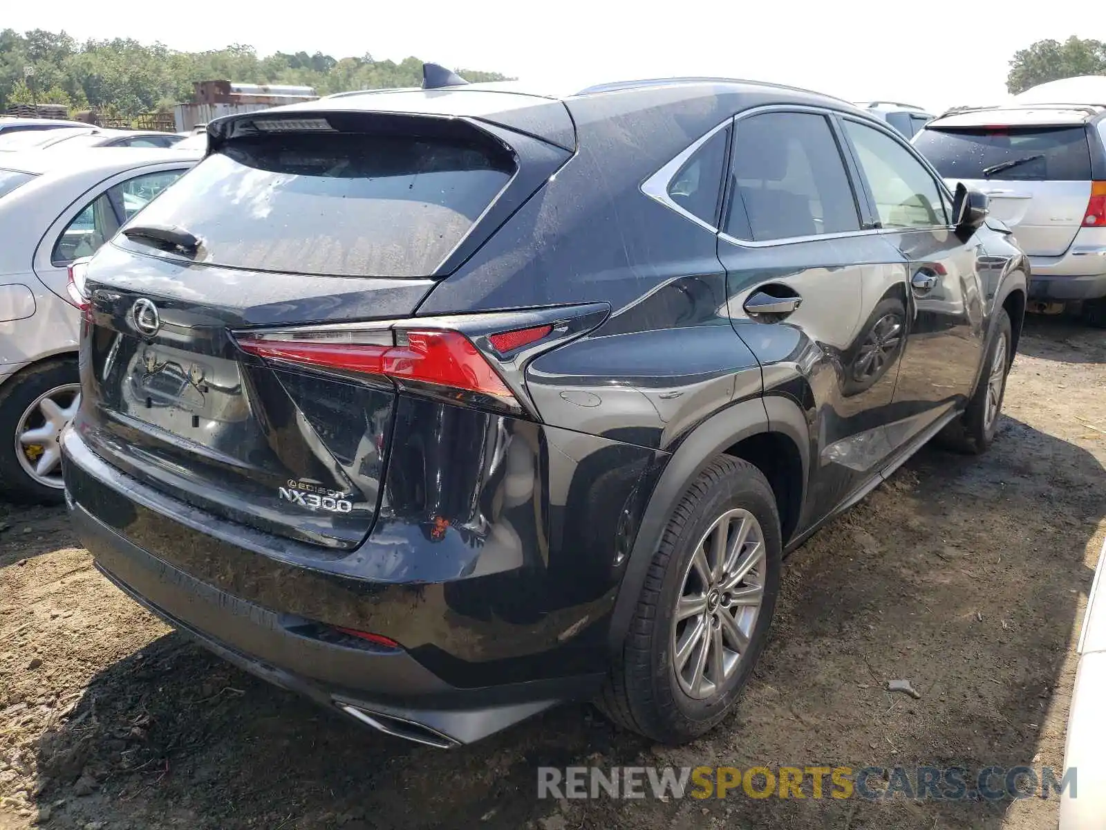 4 Фотография поврежденного автомобиля JTJDARDZ7L2217949 LEXUS NX 2020