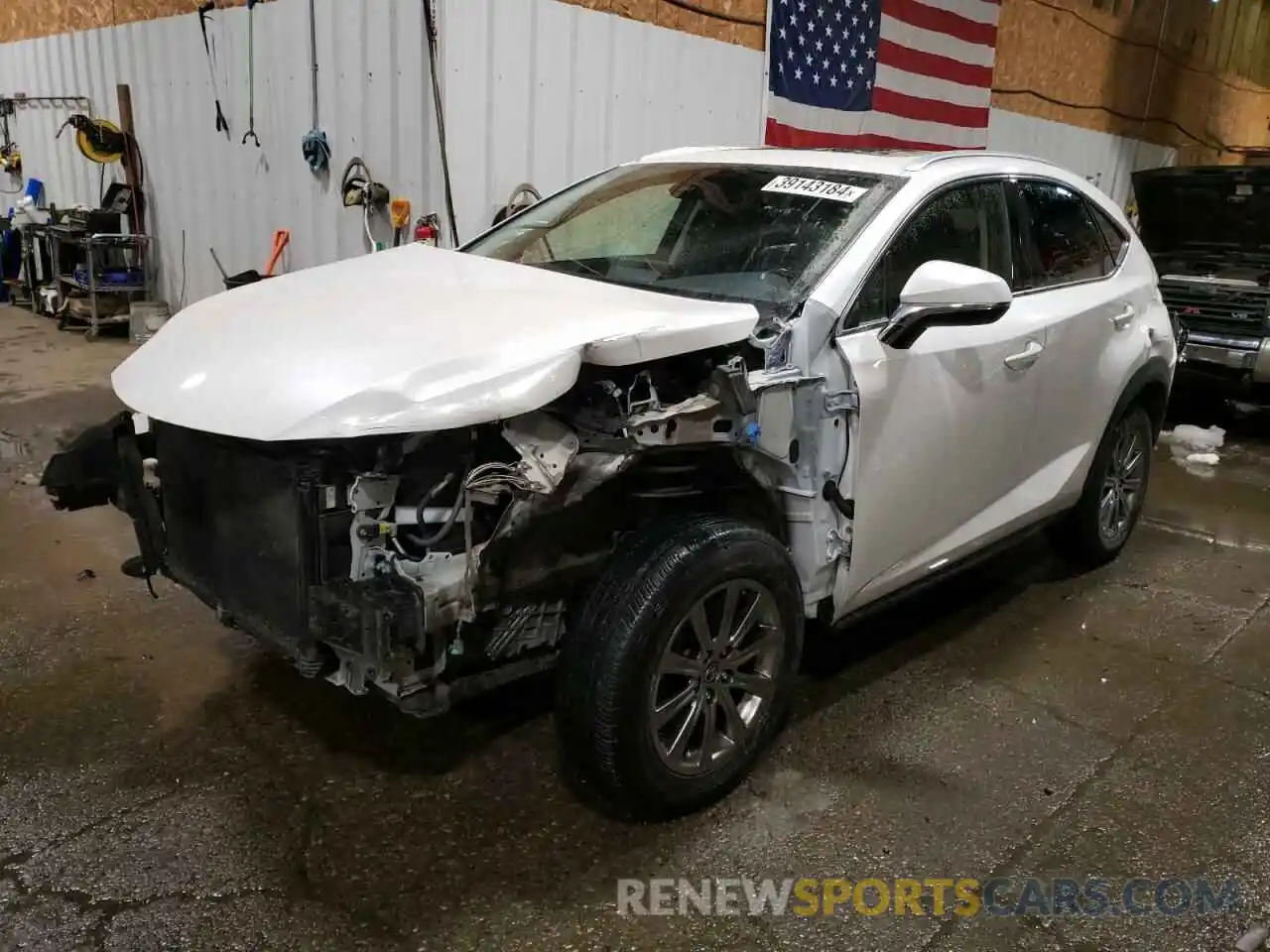 1 Photograph of a damaged car JTJDARDZ7L2218549 LEXUS NX 2020