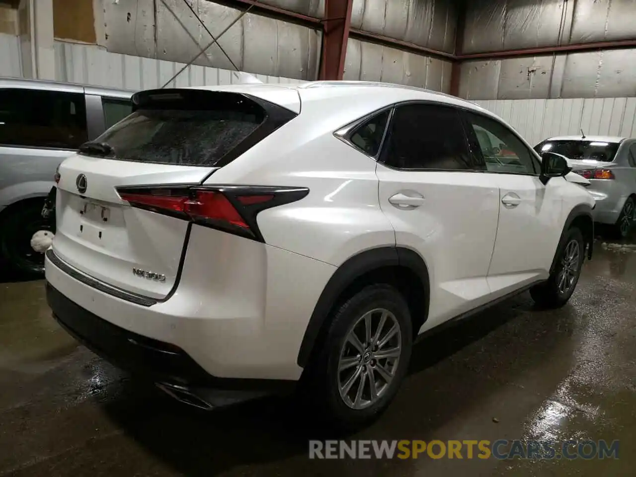 3 Фотография поврежденного автомобиля JTJDARDZ7L2218549 LEXUS NX 2020