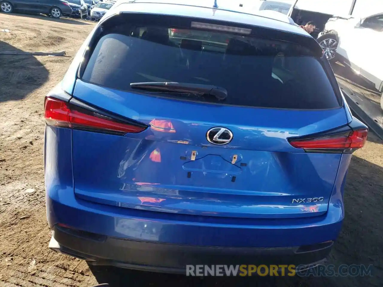 6 Фотография поврежденного автомобиля JTJDARDZ7L2228689 LEXUS NX 2020