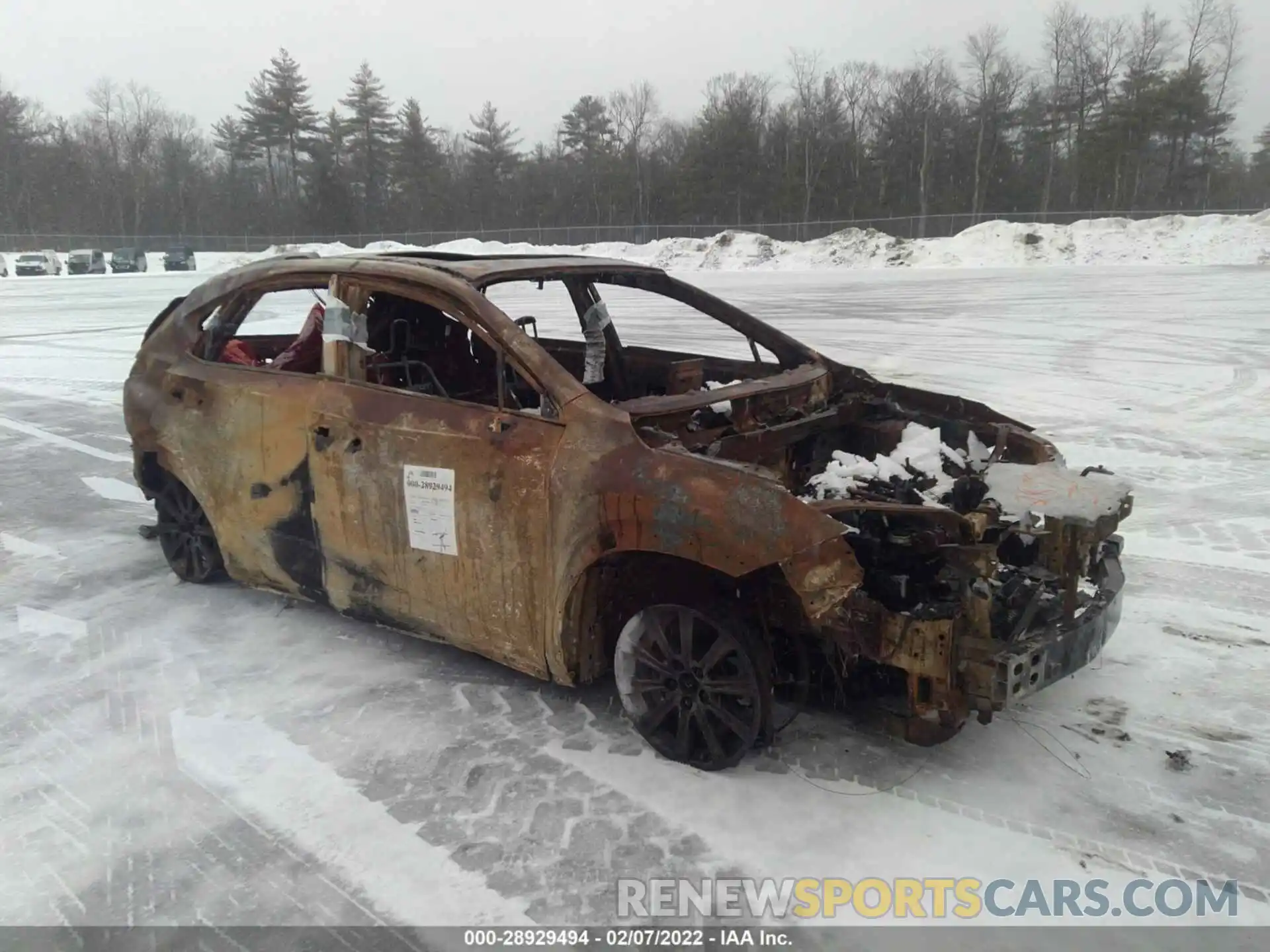 1 Photograph of a damaged car JTJDARDZ7L5003591 LEXUS NX 2020