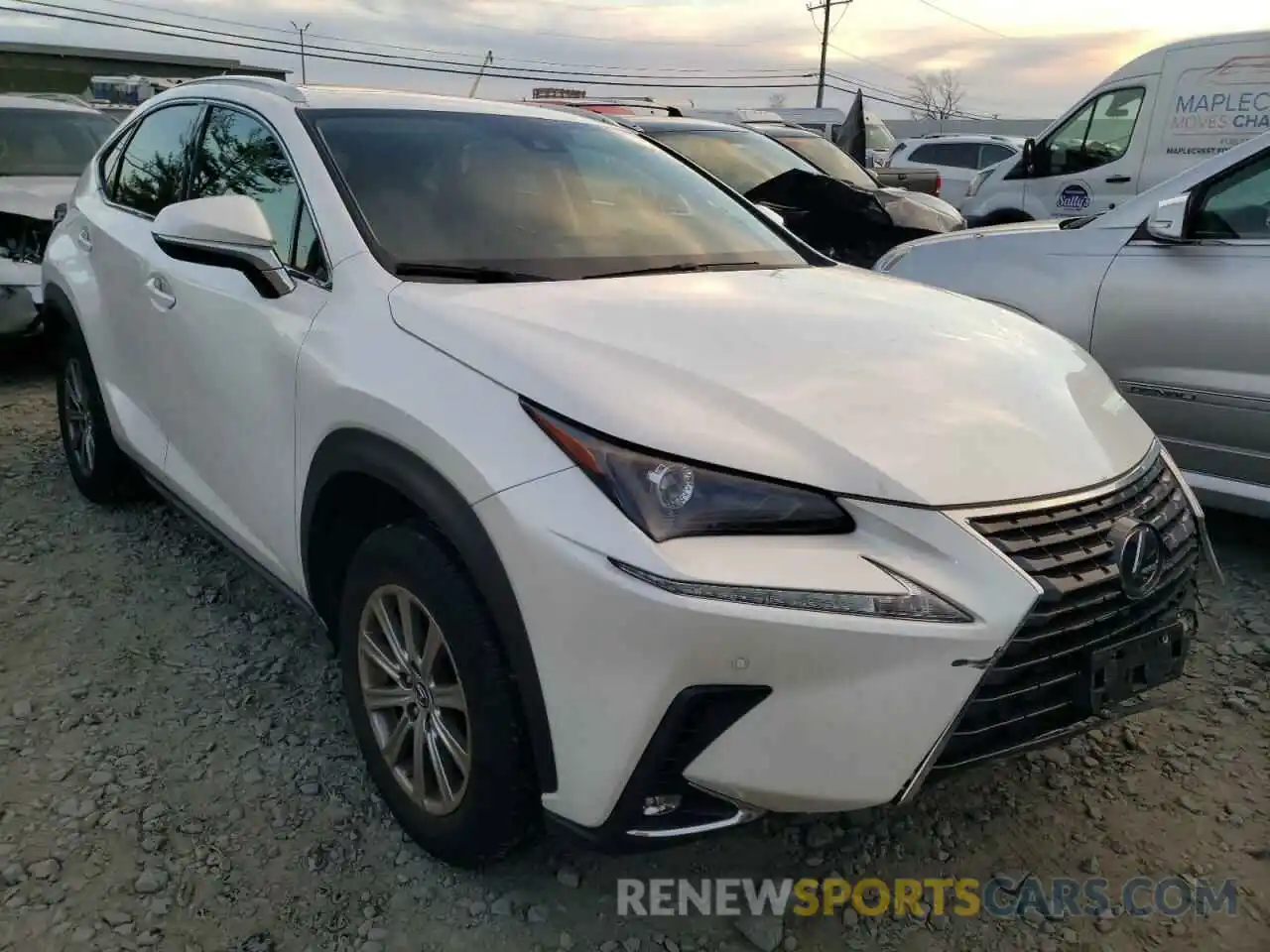 1 Фотография поврежденного автомобиля JTJDARDZ7L5006152 LEXUS NX 2020