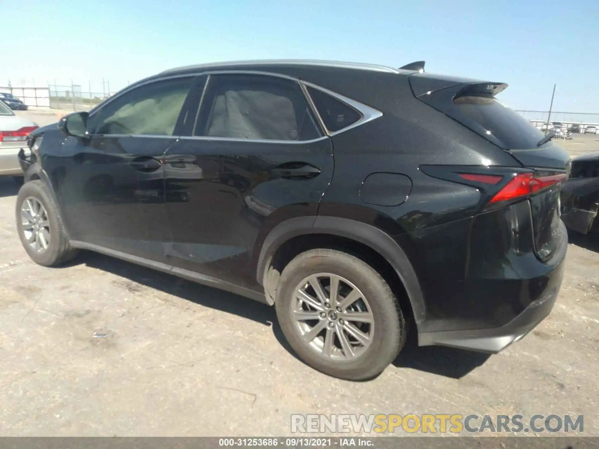 3 Фотография поврежденного автомобиля JTJDARDZ7L5011173 LEXUS NX 2020