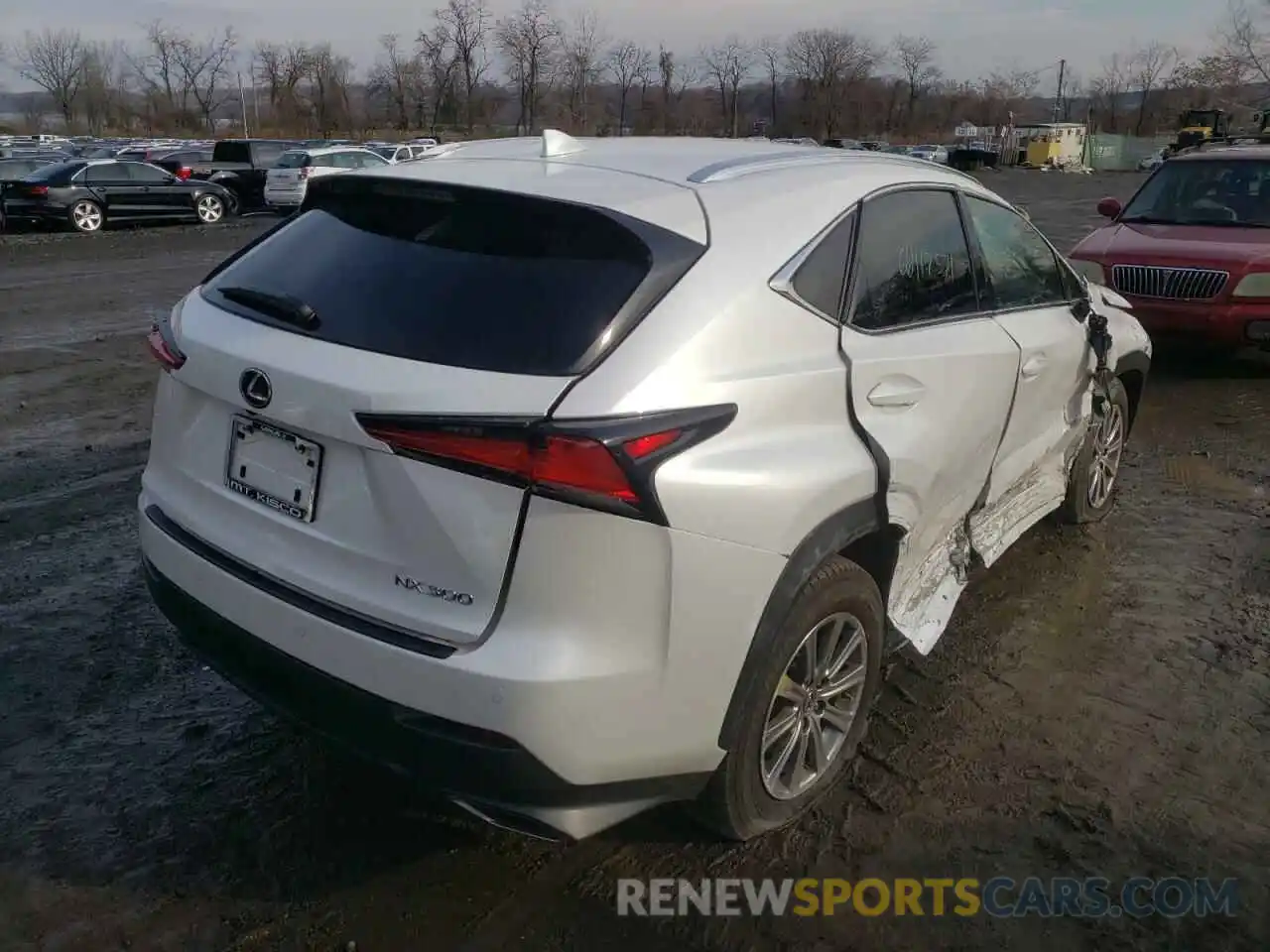 4 Photograph of a damaged car JTJDARDZ7L5011996 LEXUS NX 2020