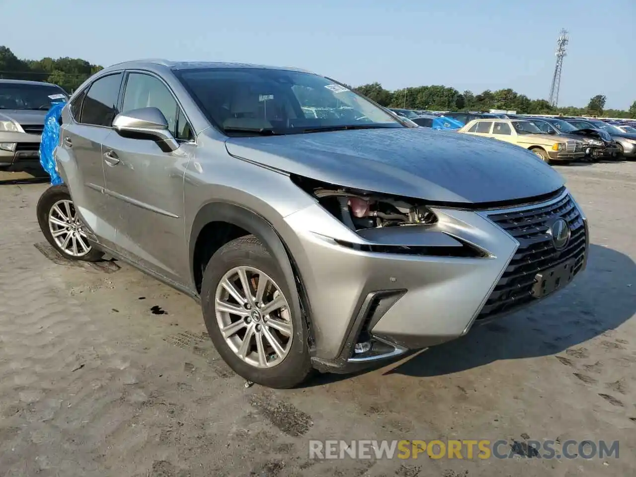 1 Фотография поврежденного автомобиля JTJDARDZ7L5016941 LEXUS NX 2020