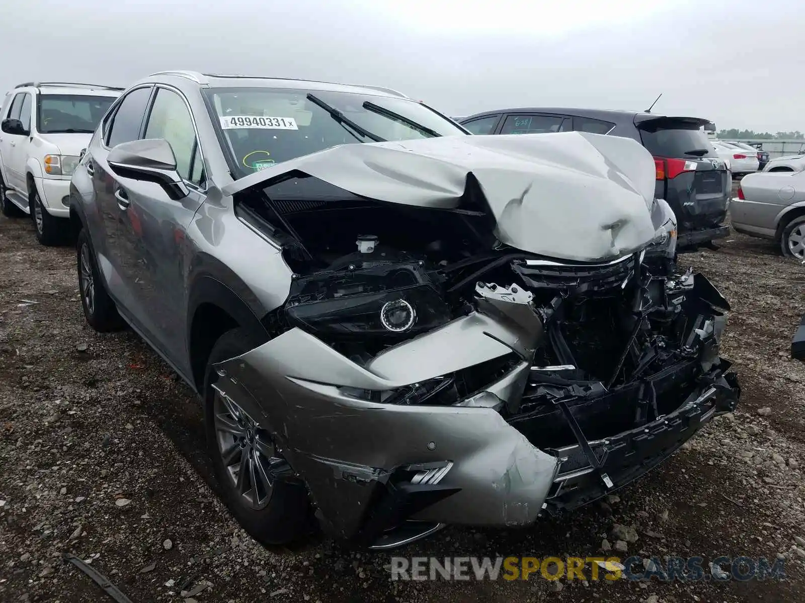 1 Photograph of a damaged car JTJDARDZ8L2223212 LEXUS NX 2020