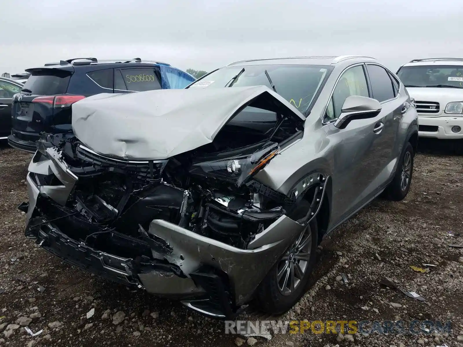 2 Photograph of a damaged car JTJDARDZ8L2223212 LEXUS NX 2020