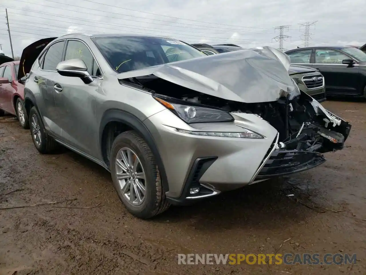 1 Photograph of a damaged car JTJDARDZ8L2235828 LEXUS NX 2020