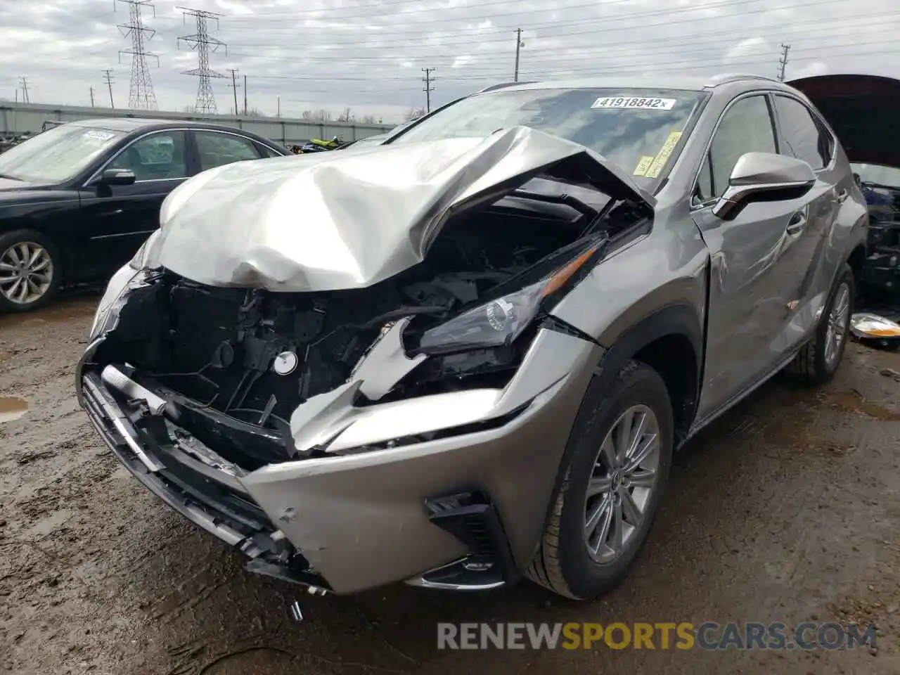 2 Photograph of a damaged car JTJDARDZ8L2235828 LEXUS NX 2020