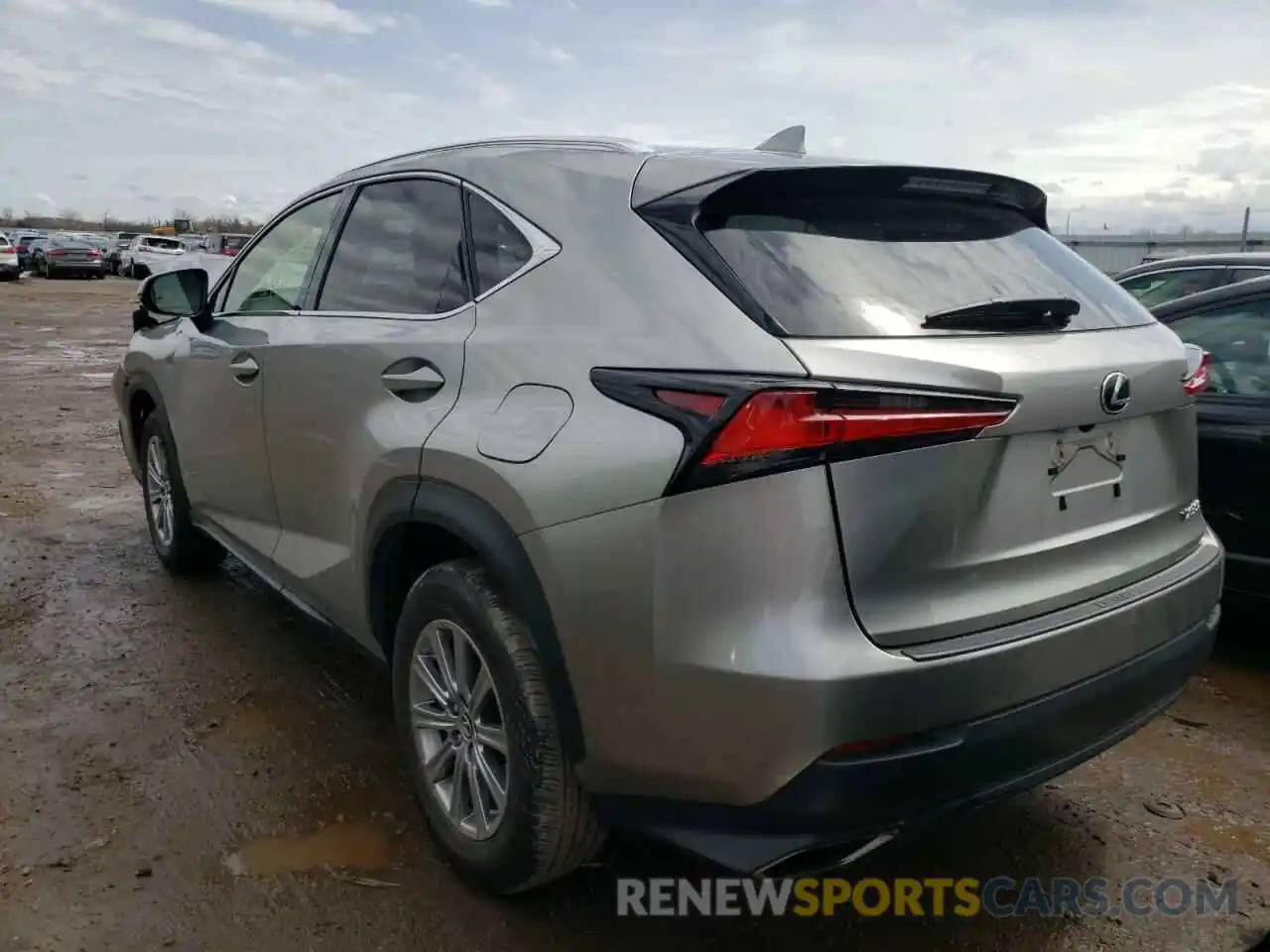 3 Photograph of a damaged car JTJDARDZ8L2235828 LEXUS NX 2020