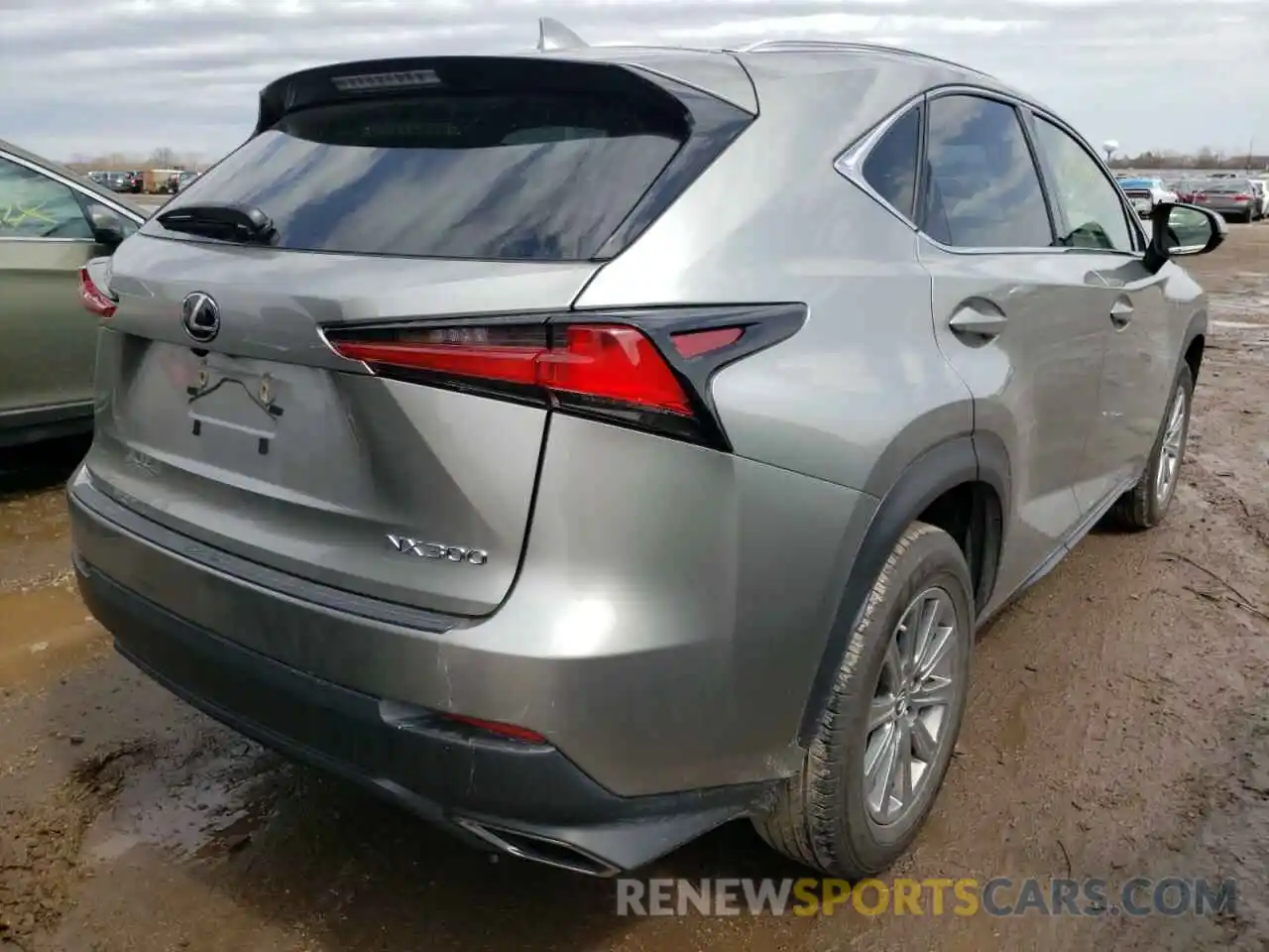 4 Photograph of a damaged car JTJDARDZ8L2235828 LEXUS NX 2020