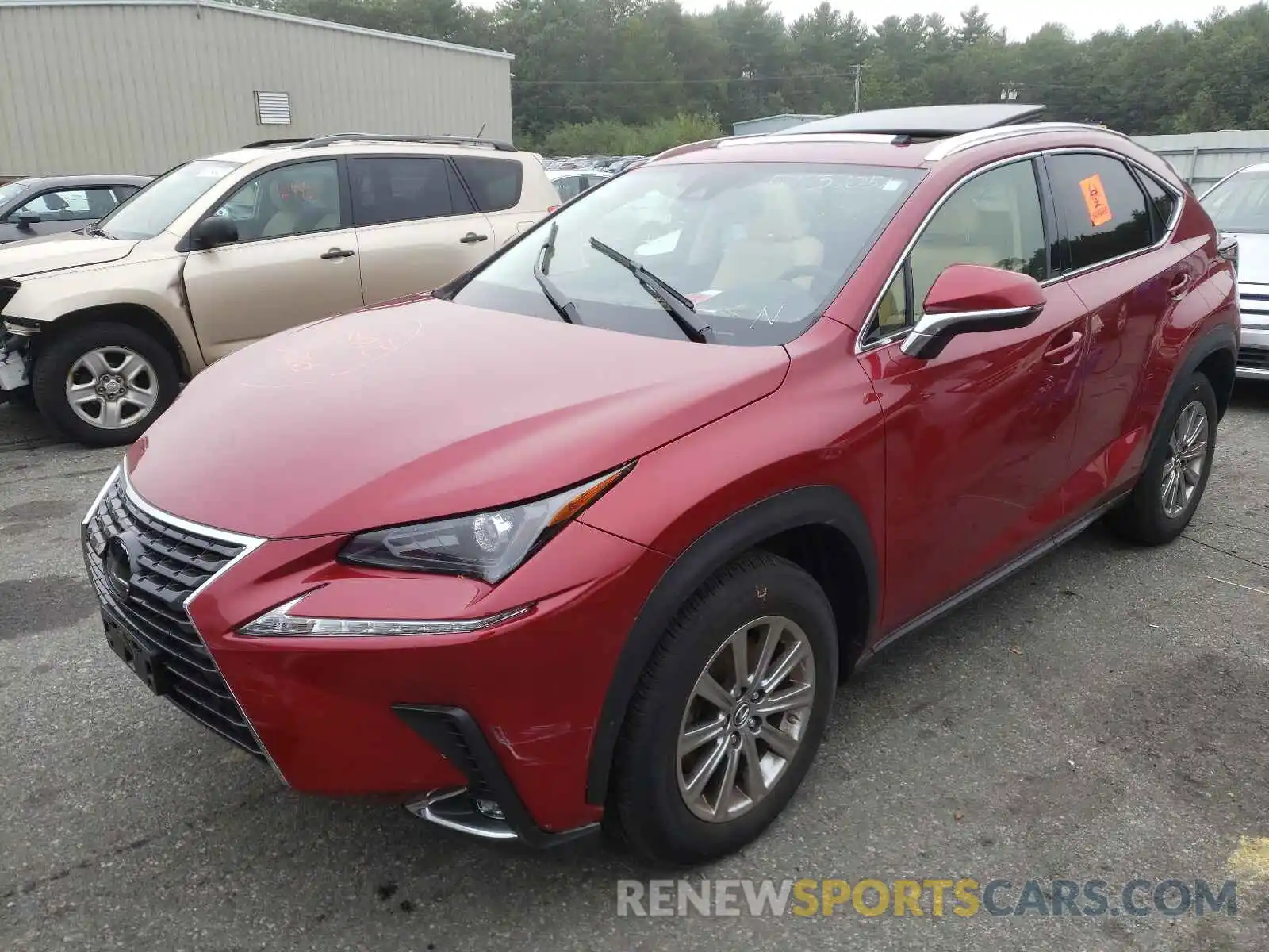 2 Photograph of a damaged car JTJDARDZ8L5009321 LEXUS NX 2020