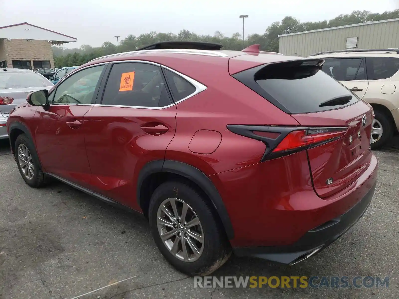 3 Photograph of a damaged car JTJDARDZ8L5009321 LEXUS NX 2020