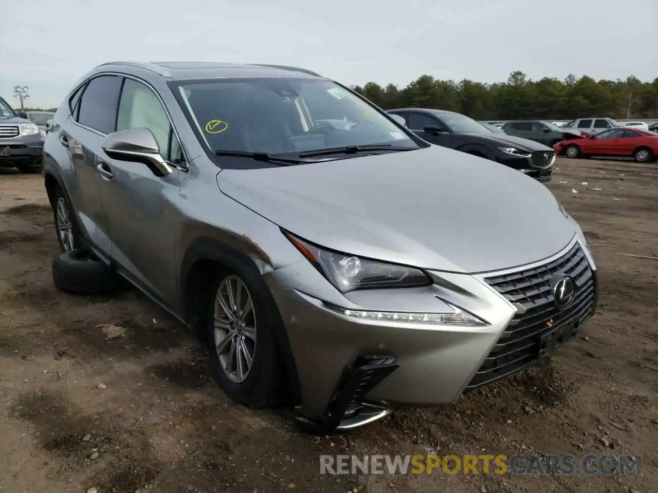 1 Photograph of a damaged car JTJDARDZ9L2232114 LEXUS NX 2020