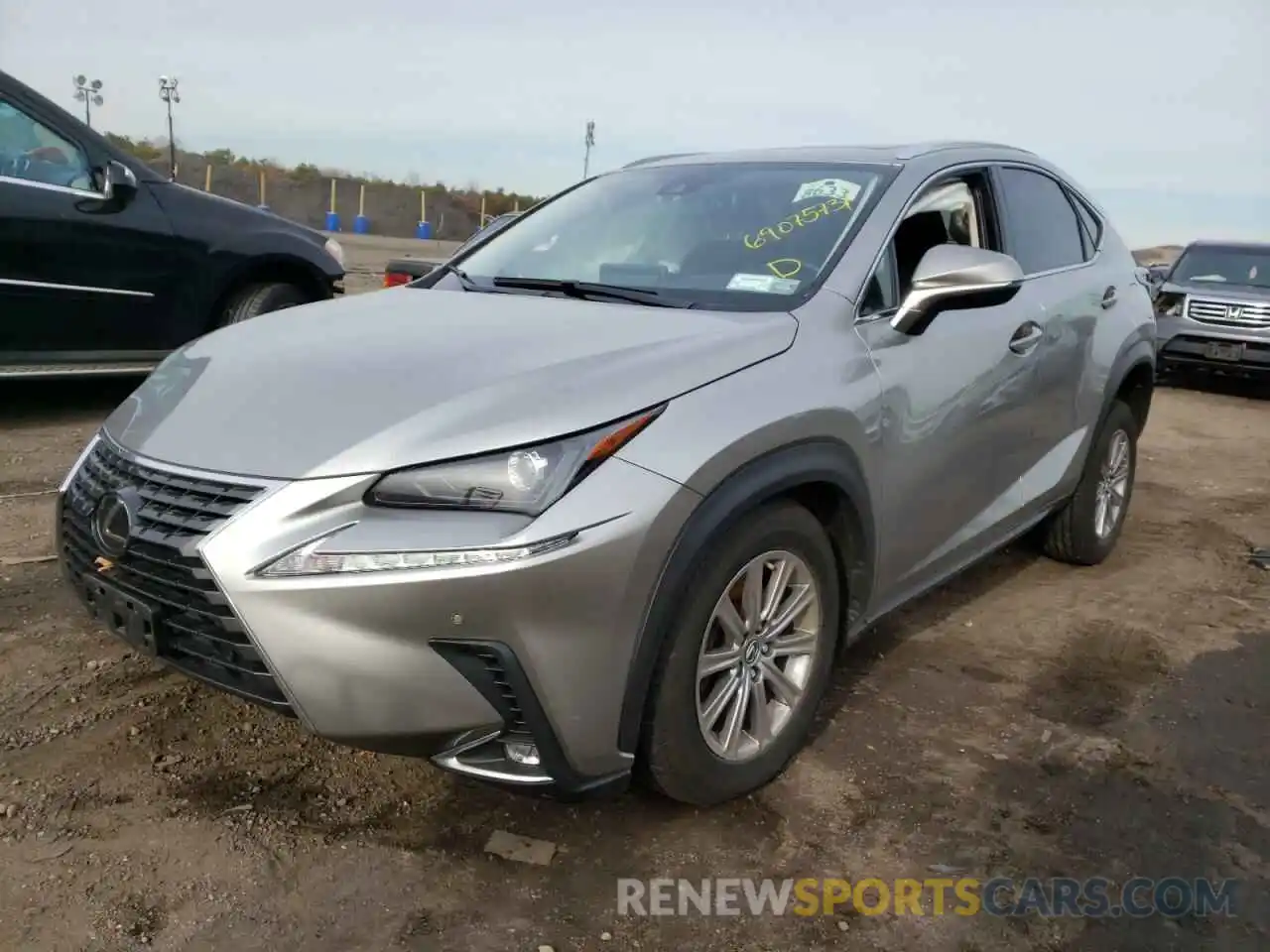 2 Photograph of a damaged car JTJDARDZ9L2232114 LEXUS NX 2020