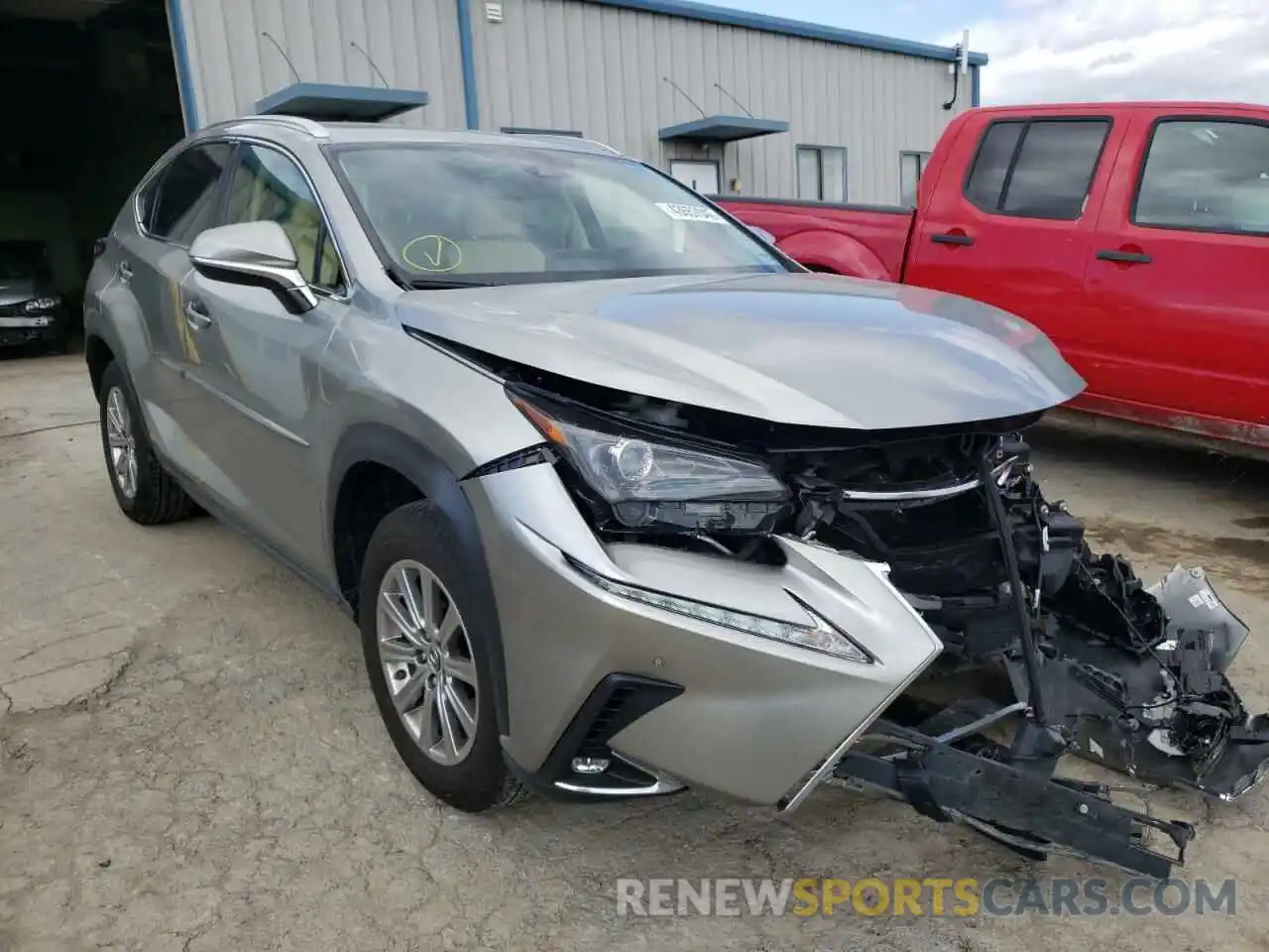 1 Photograph of a damaged car JTJDARDZ9L2235711 LEXUS NX 2020