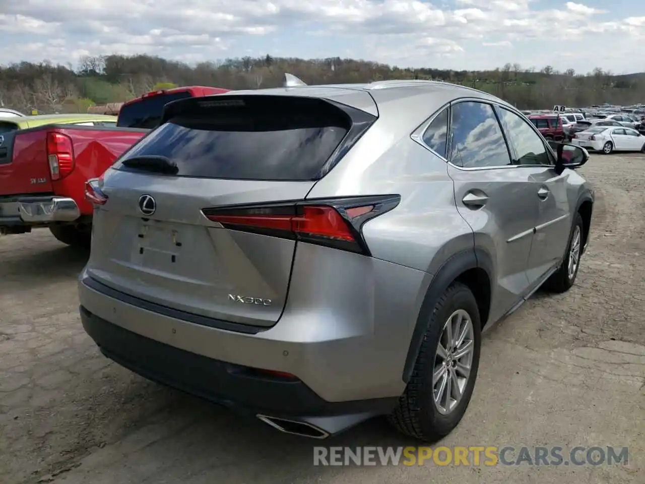 4 Фотография поврежденного автомобиля JTJDARDZ9L2235711 LEXUS NX 2020