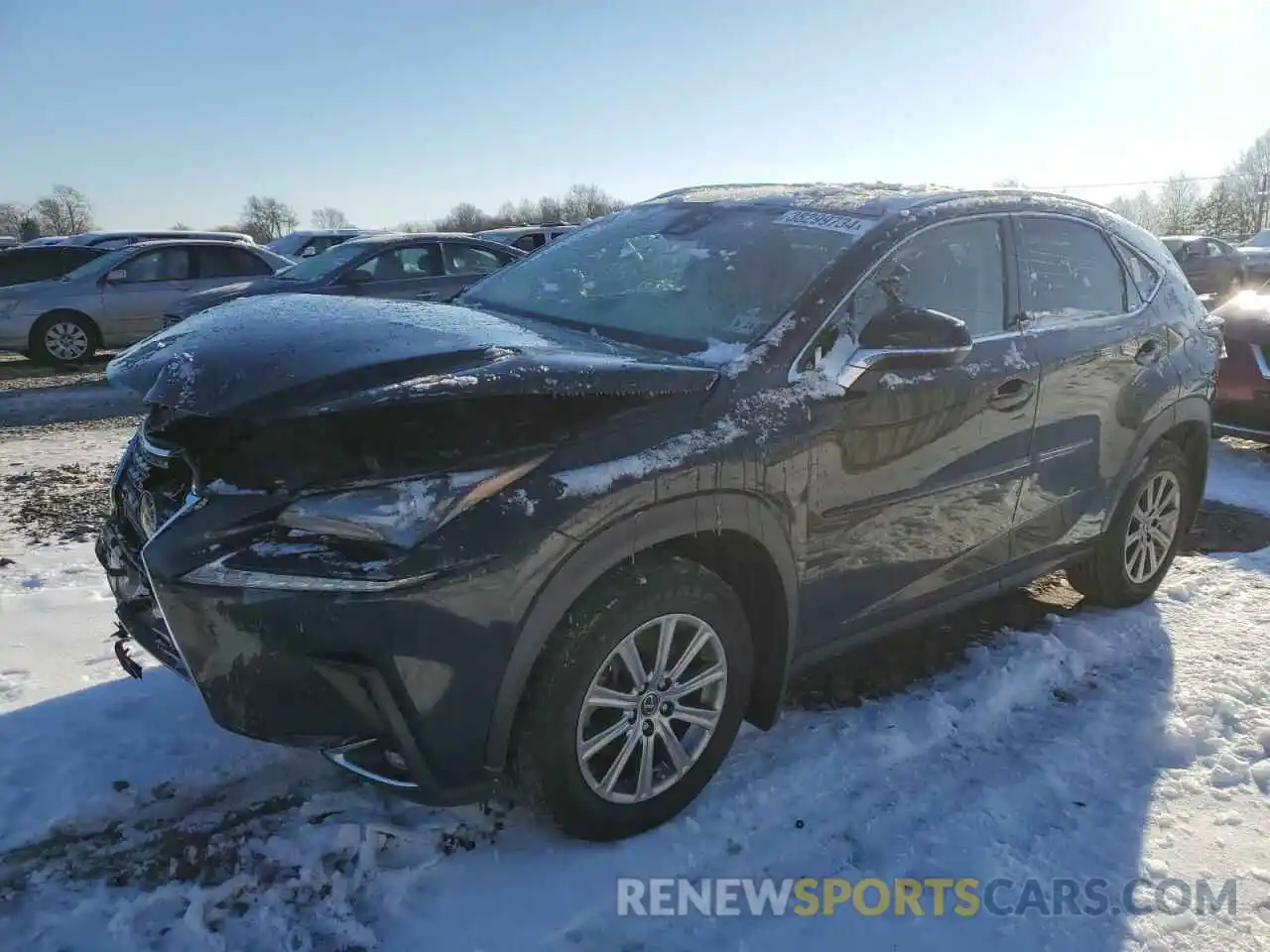 1 Photograph of a damaged car JTJDARDZ9L5003155 LEXUS NX 2020