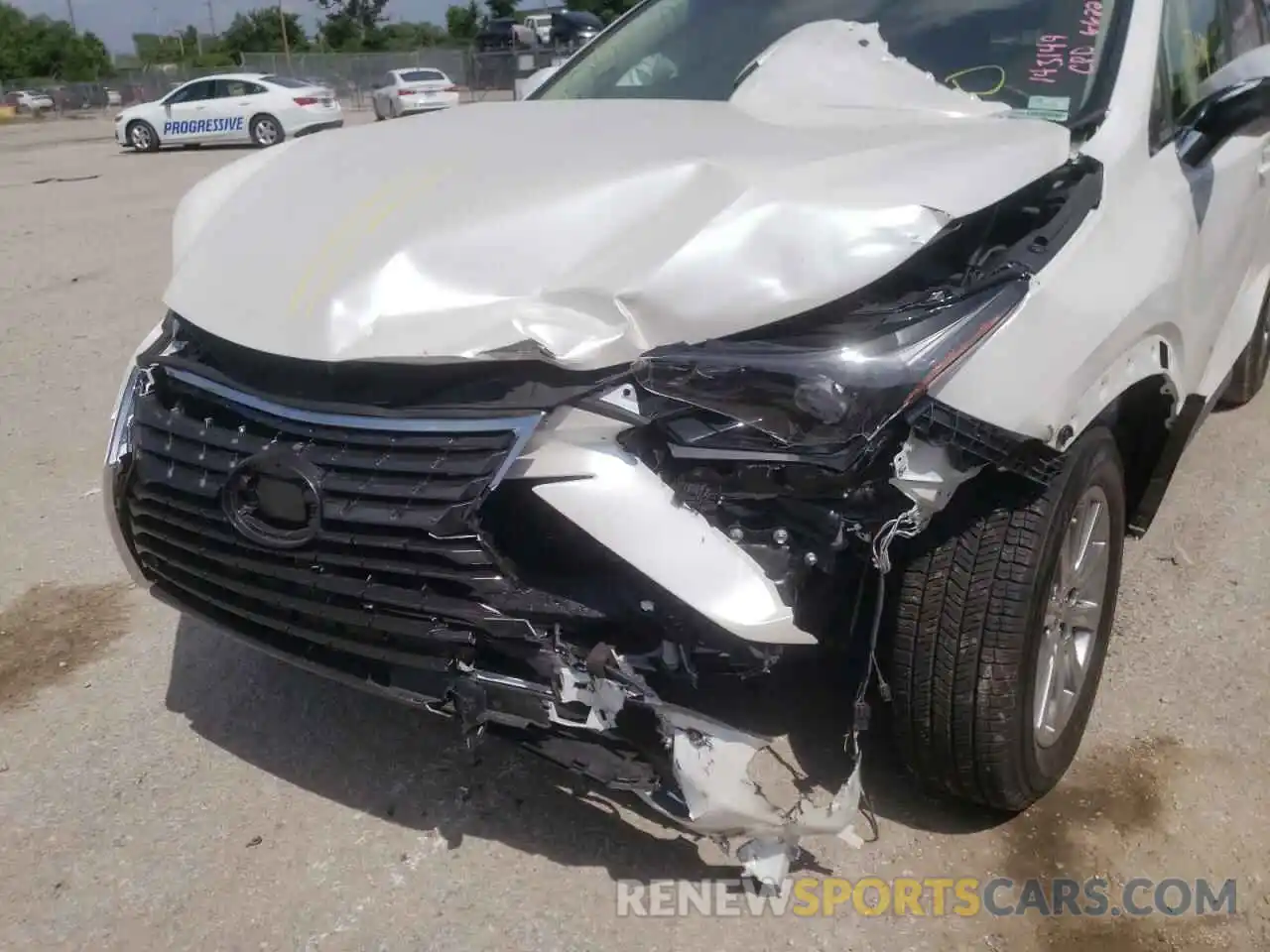 9 Photograph of a damaged car JTJDARDZXL2218156 LEXUS NX 2020