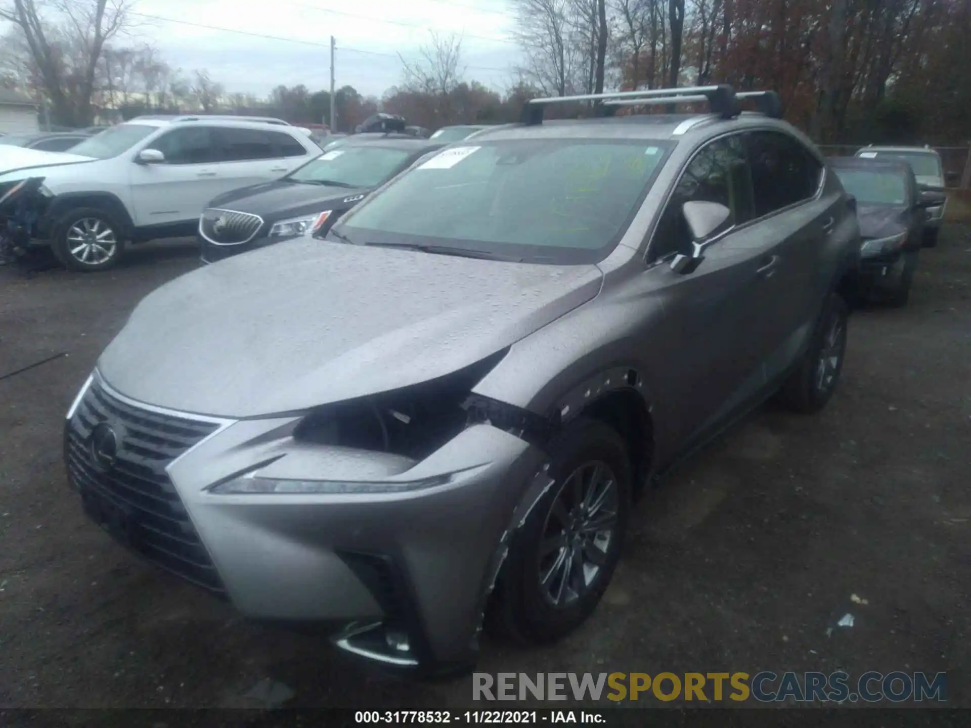 2 Фотография поврежденного автомобиля JTJDARDZXL2219520 LEXUS NX 2020