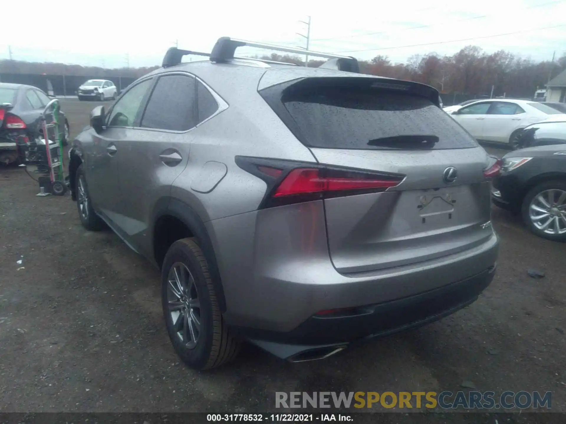 3 Фотография поврежденного автомобиля JTJDARDZXL2219520 LEXUS NX 2020