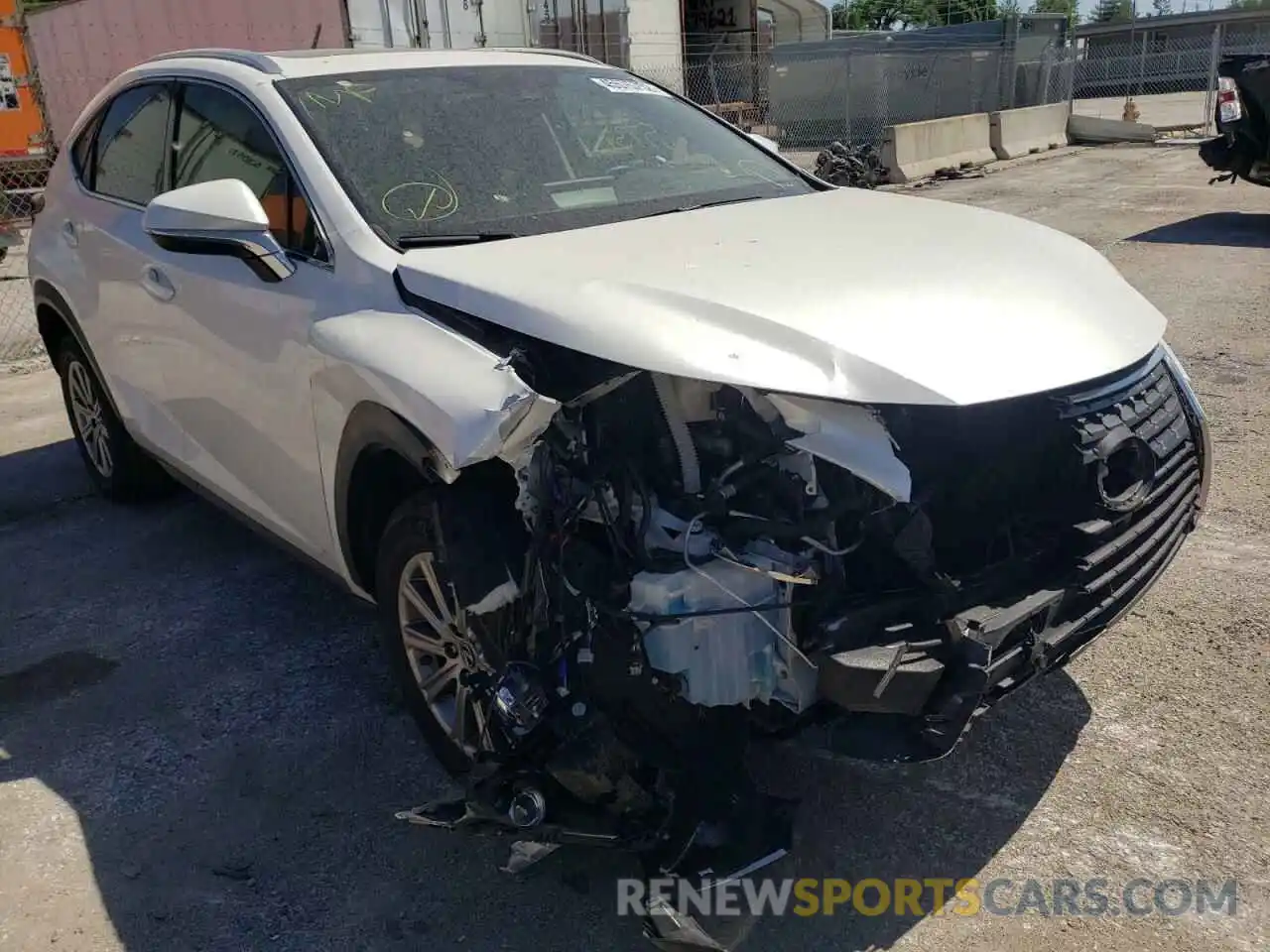 1 Photograph of a damaged car JTJDARDZXL2234891 LEXUS NX 2020