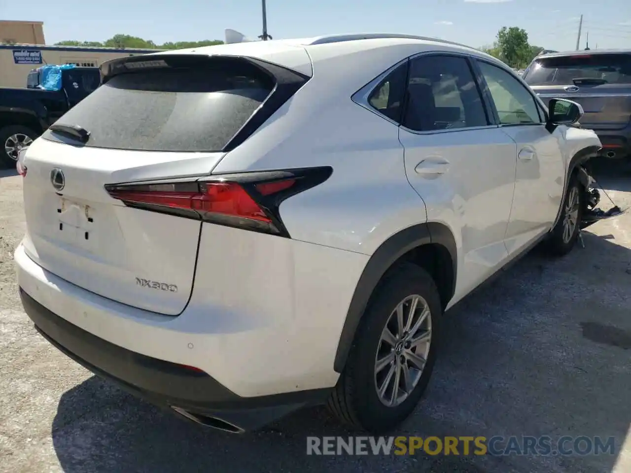 4 Фотография поврежденного автомобиля JTJDARDZXL2234891 LEXUS NX 2020